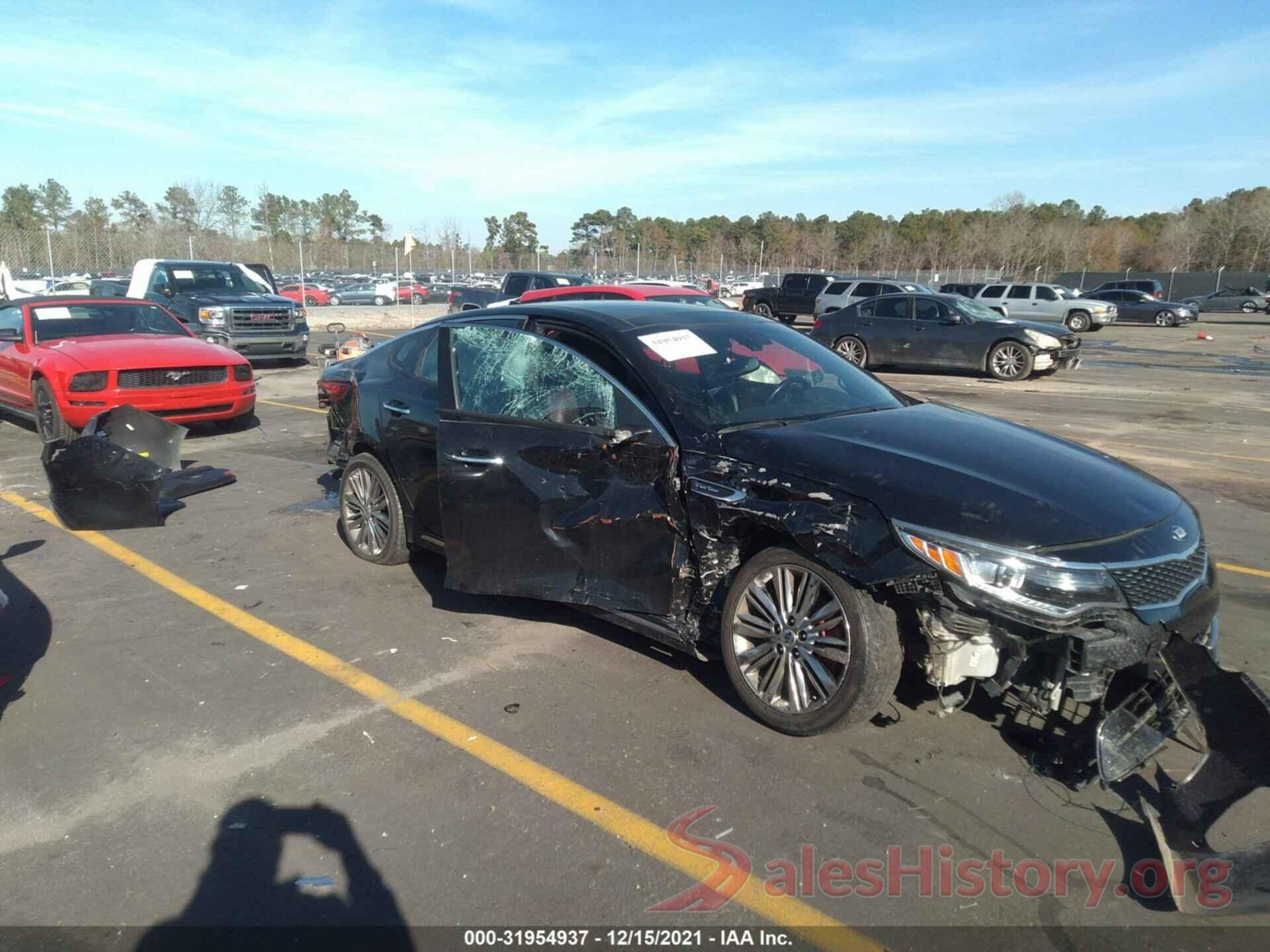 5XXGV4L28GG117483 2016 KIA OPTIMA