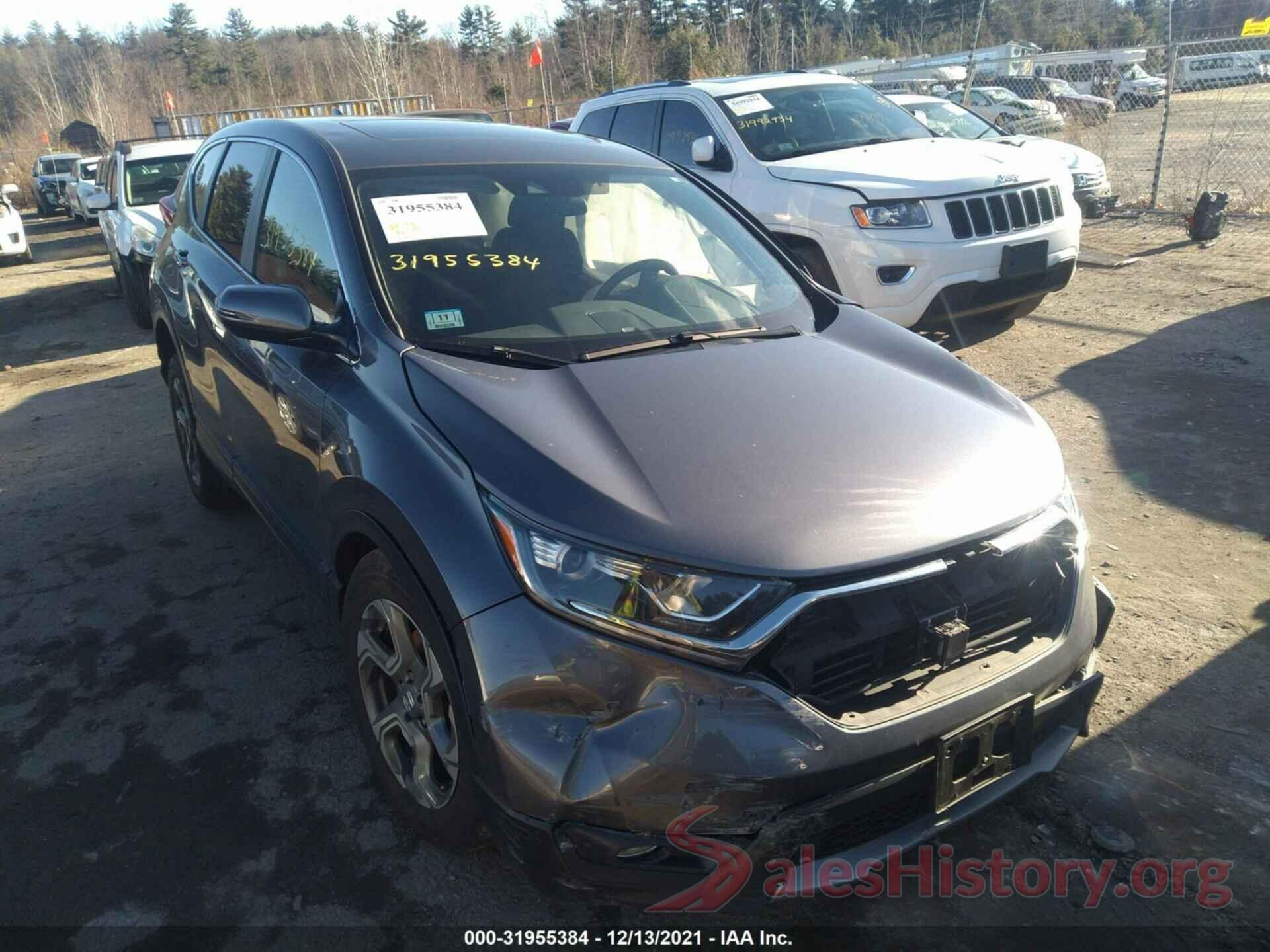 2HKRW2H53KH647399 2019 HONDA CR-V