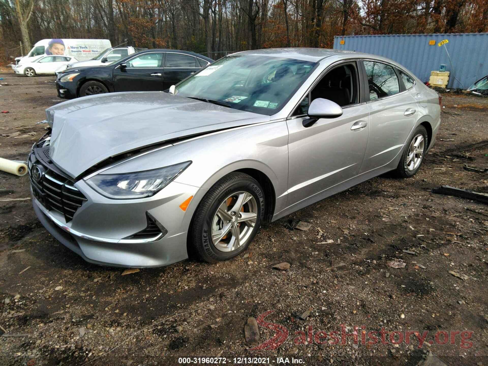 5NPEG4JA3MH093346 2021 HYUNDAI SONATA