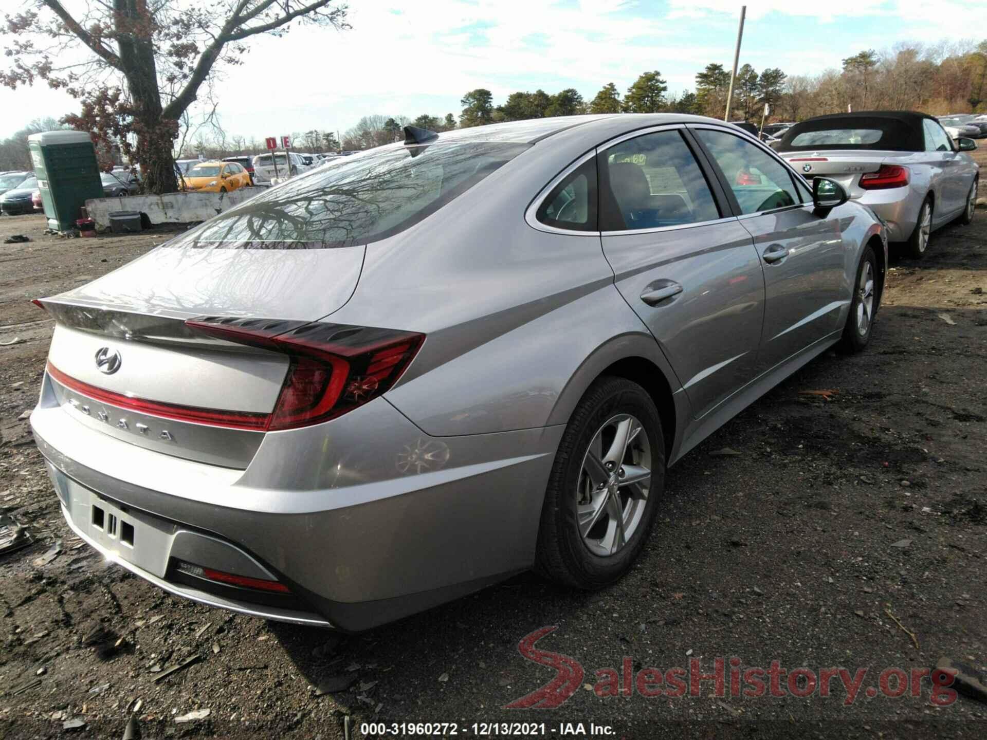 5NPEG4JA3MH093346 2021 HYUNDAI SONATA