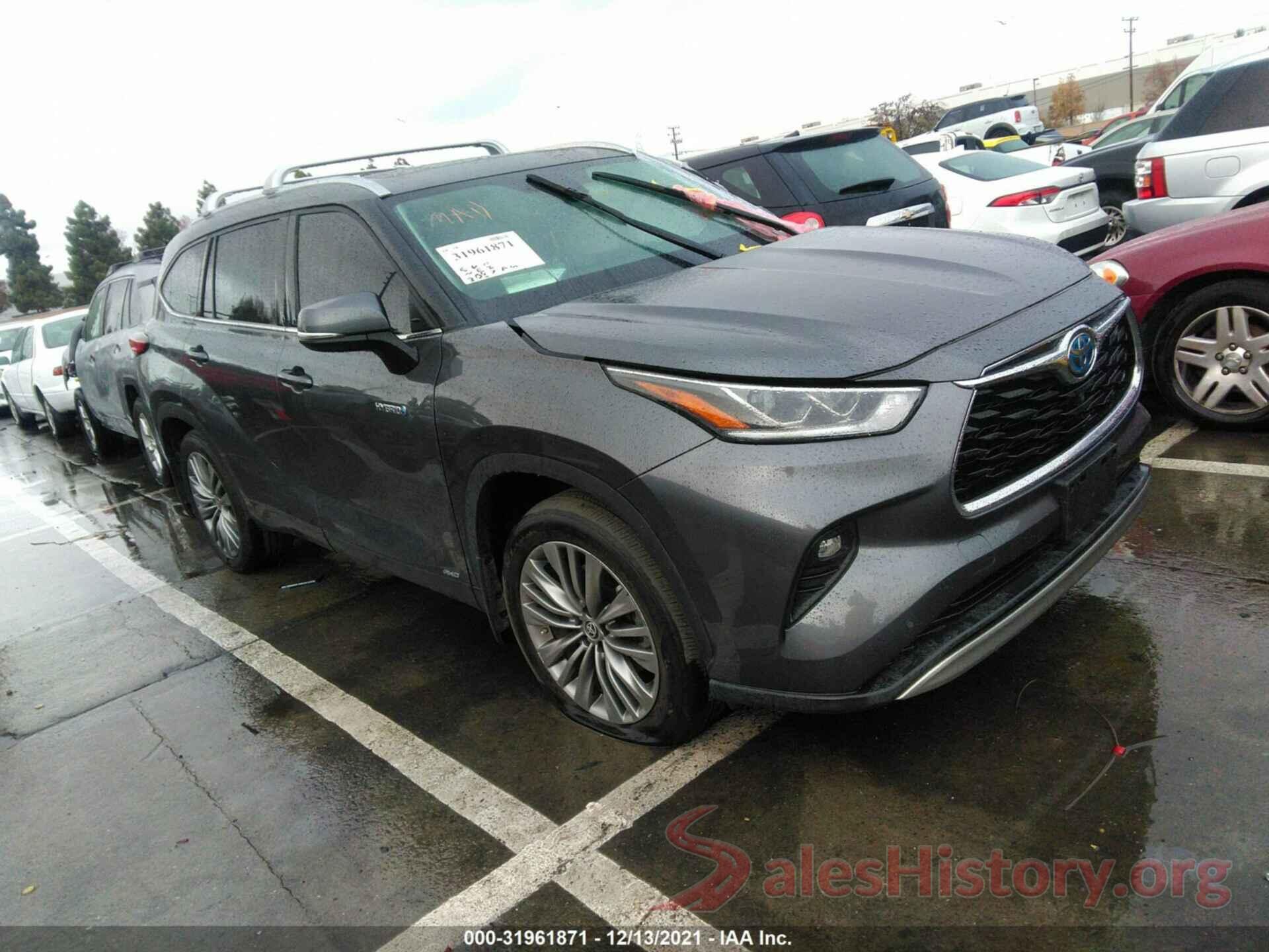 5TDEBRCH7LS011357 2020 TOYOTA HIGHLANDER