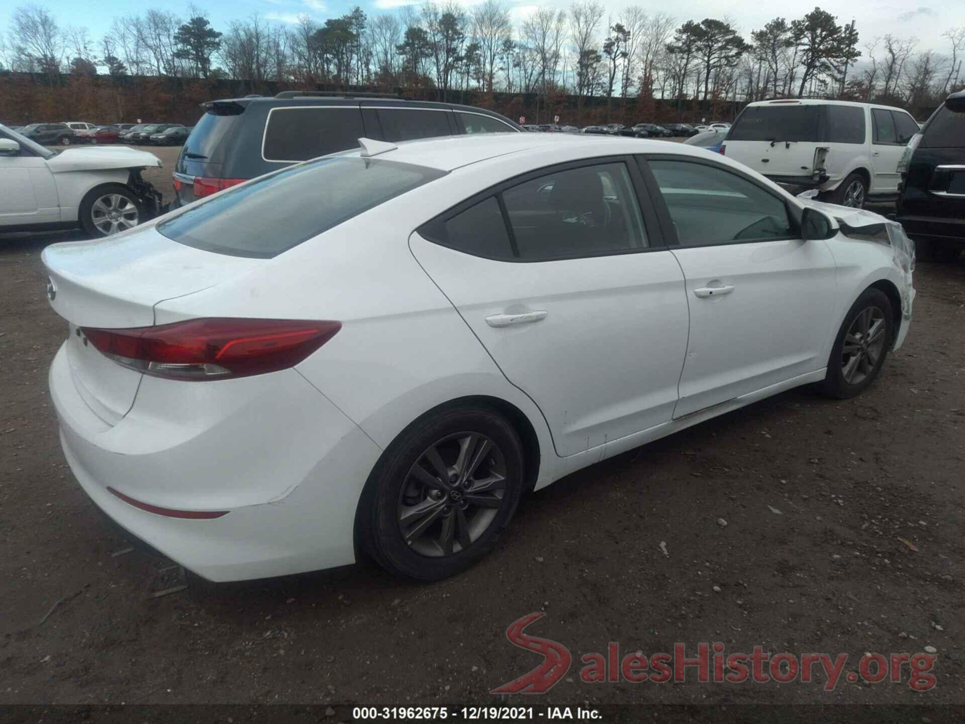 5NPD84LF7JH395882 2018 HYUNDAI ELANTRA