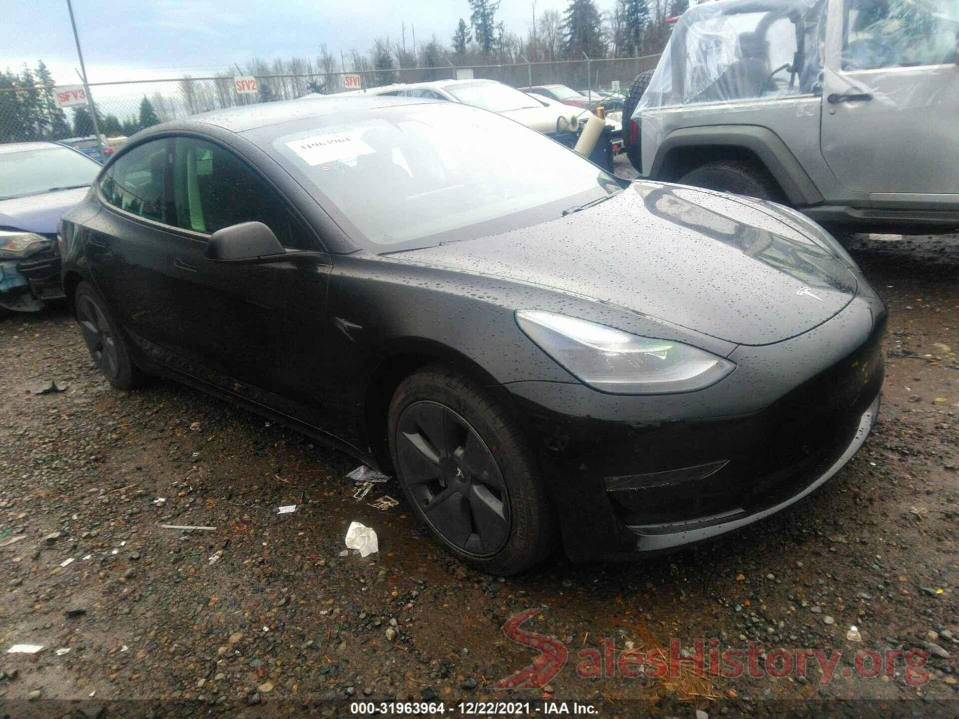 5YJ3E1EB5MF066887 2021 TESLA MODEL 3