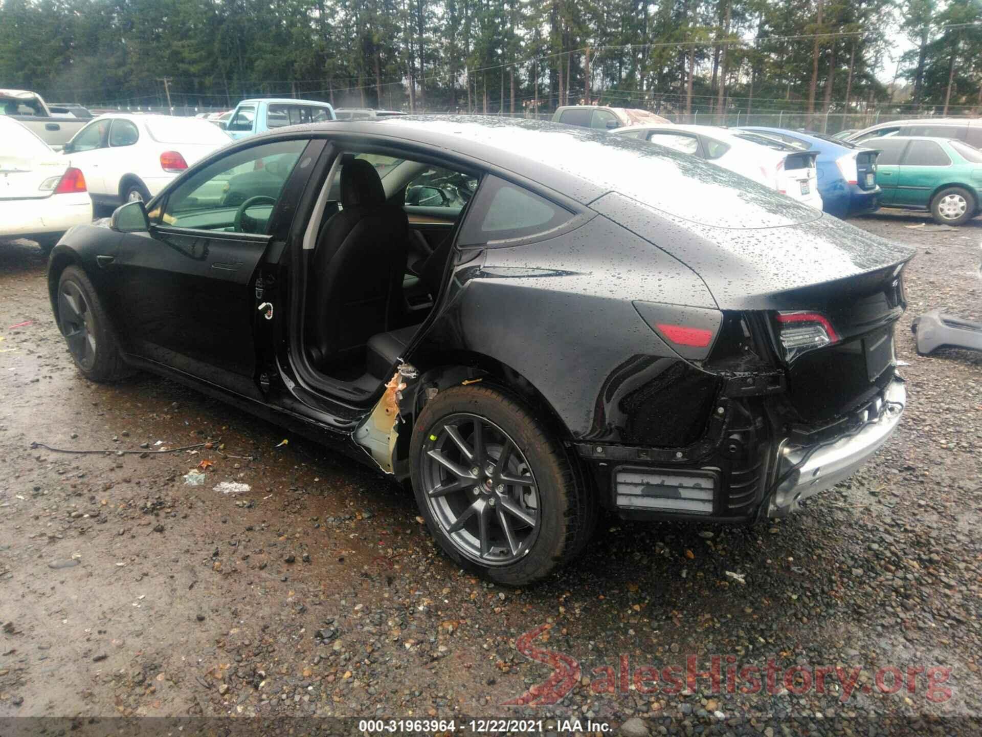 5YJ3E1EB5MF066887 2021 TESLA MODEL 3