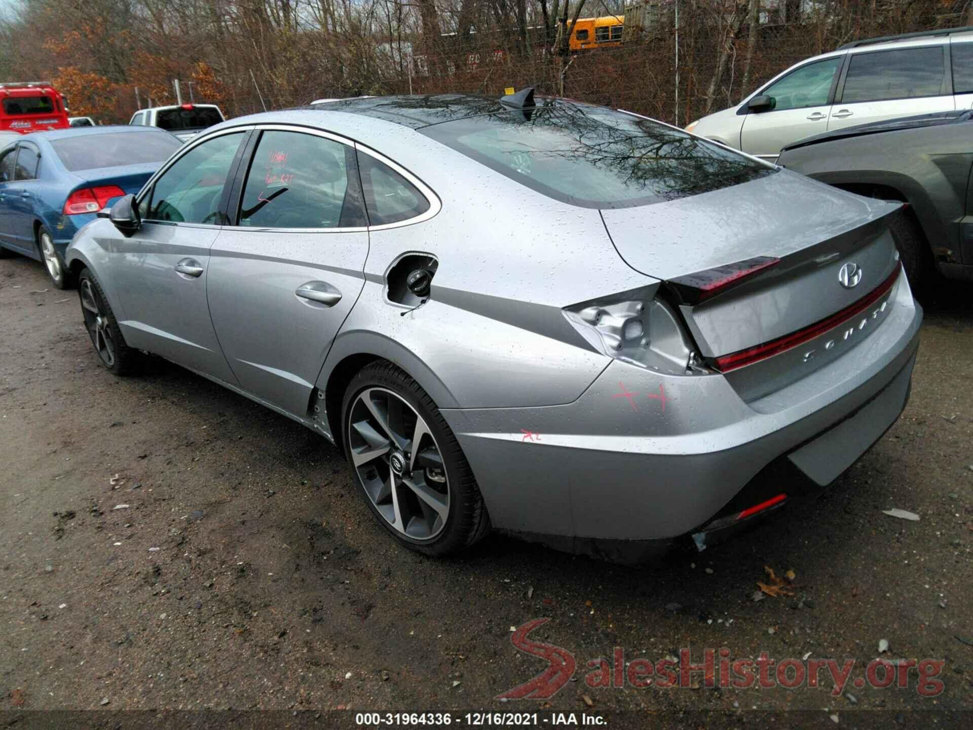 5NPEJ4J20MH081861 2021 HYUNDAI SONATA