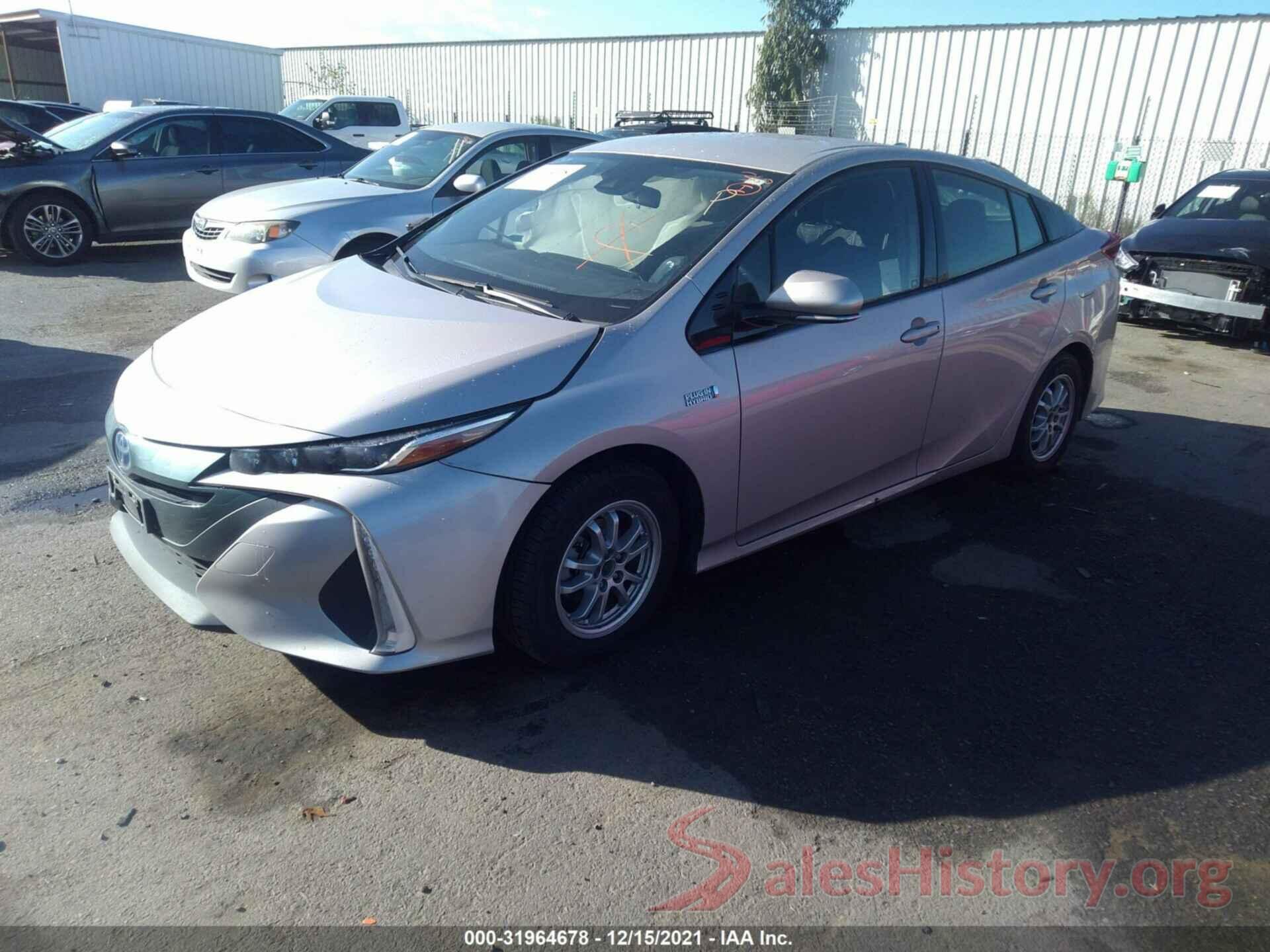 JTDKARFP5K3110431 2019 TOYOTA PRIUS PRIME