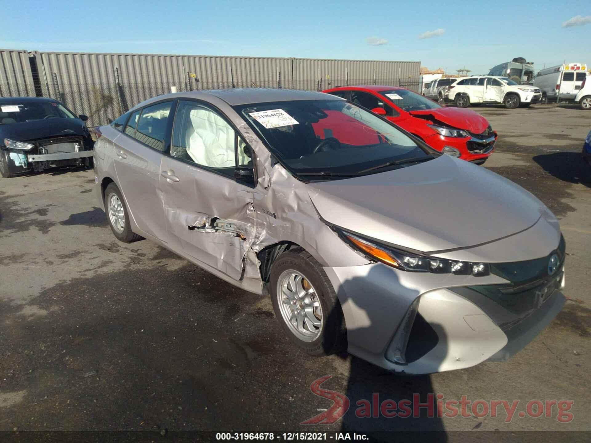 JTDKARFP5K3110431 2019 TOYOTA PRIUS PRIME