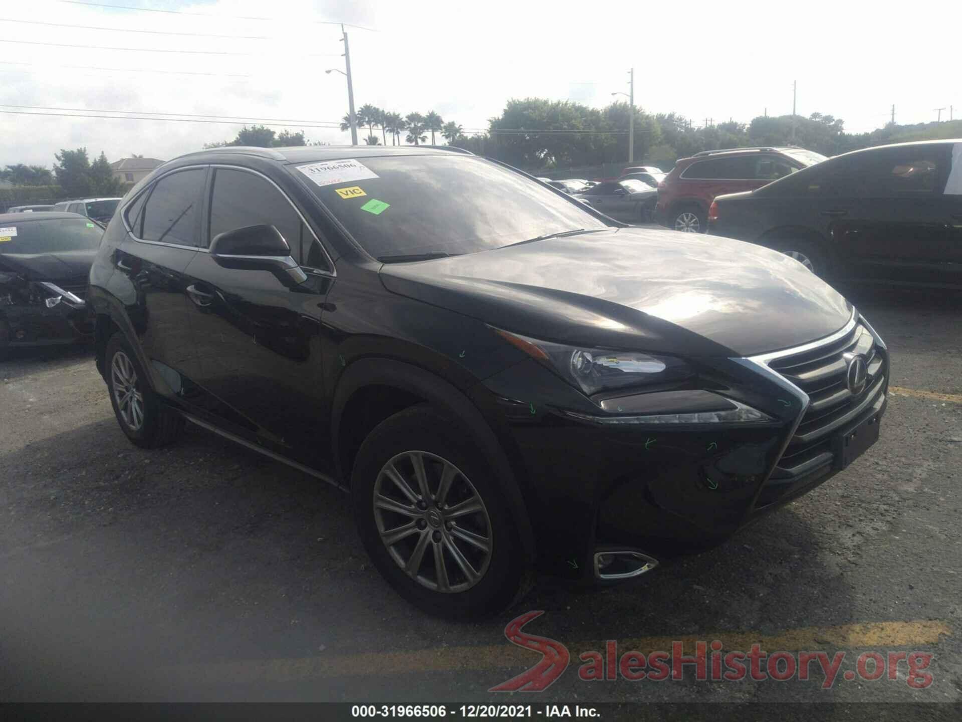 JTJYARBZXH2073230 2017 LEXUS NX