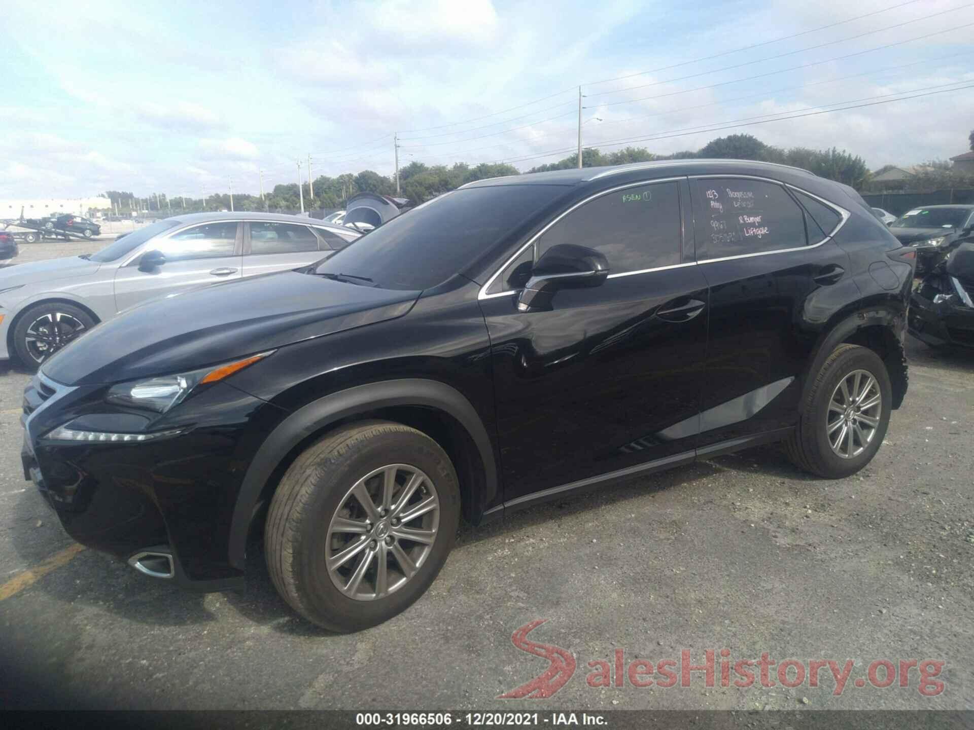 JTJYARBZXH2073230 2017 LEXUS NX