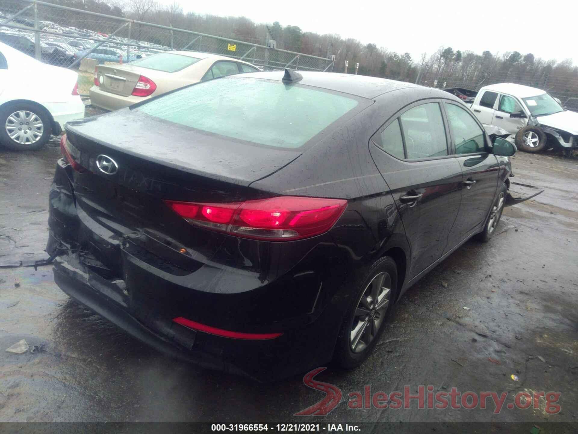 5NPD84LF7JH317831 2018 HYUNDAI ELANTRA