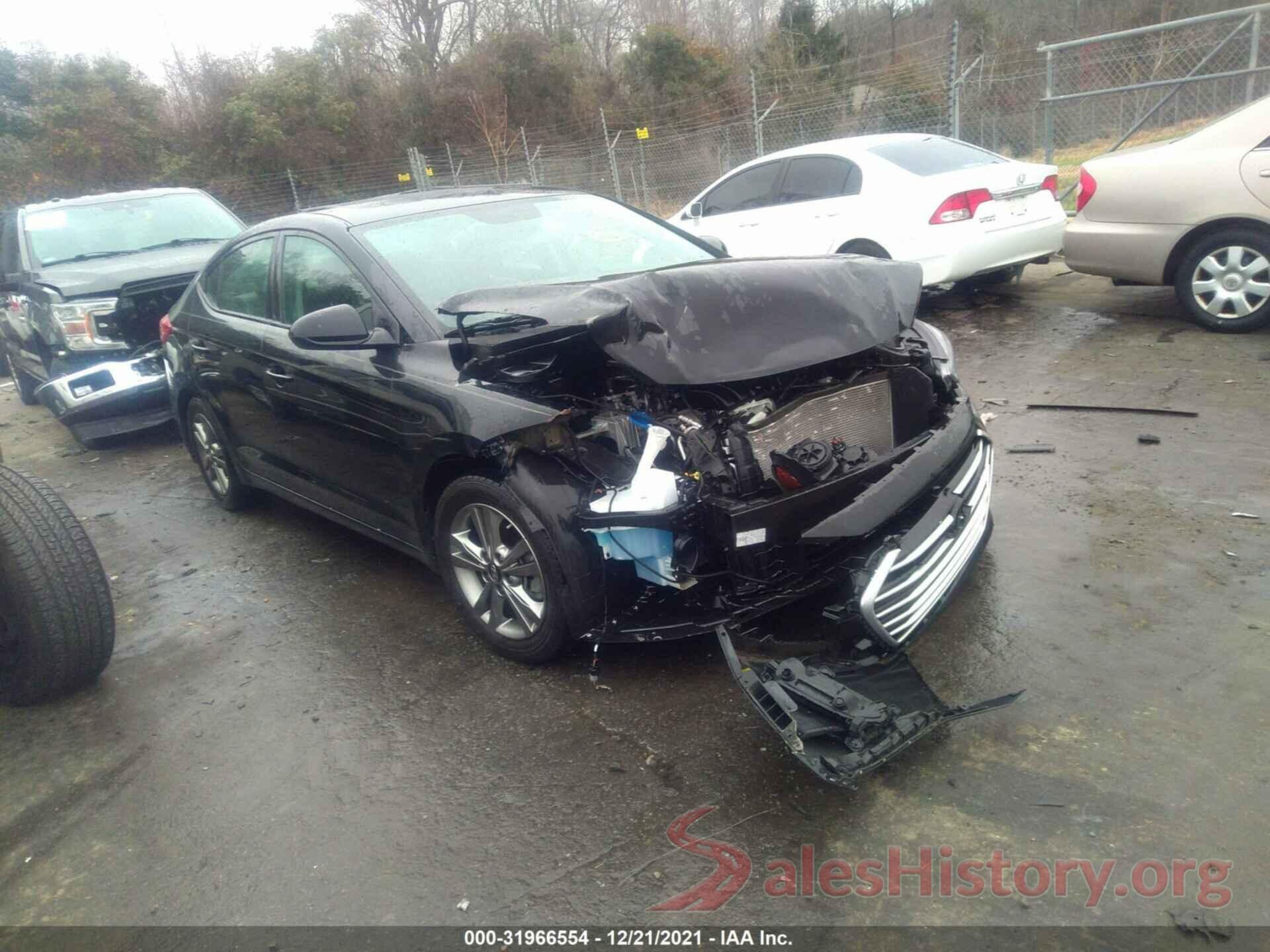 5NPD84LF7JH317831 2018 HYUNDAI ELANTRA