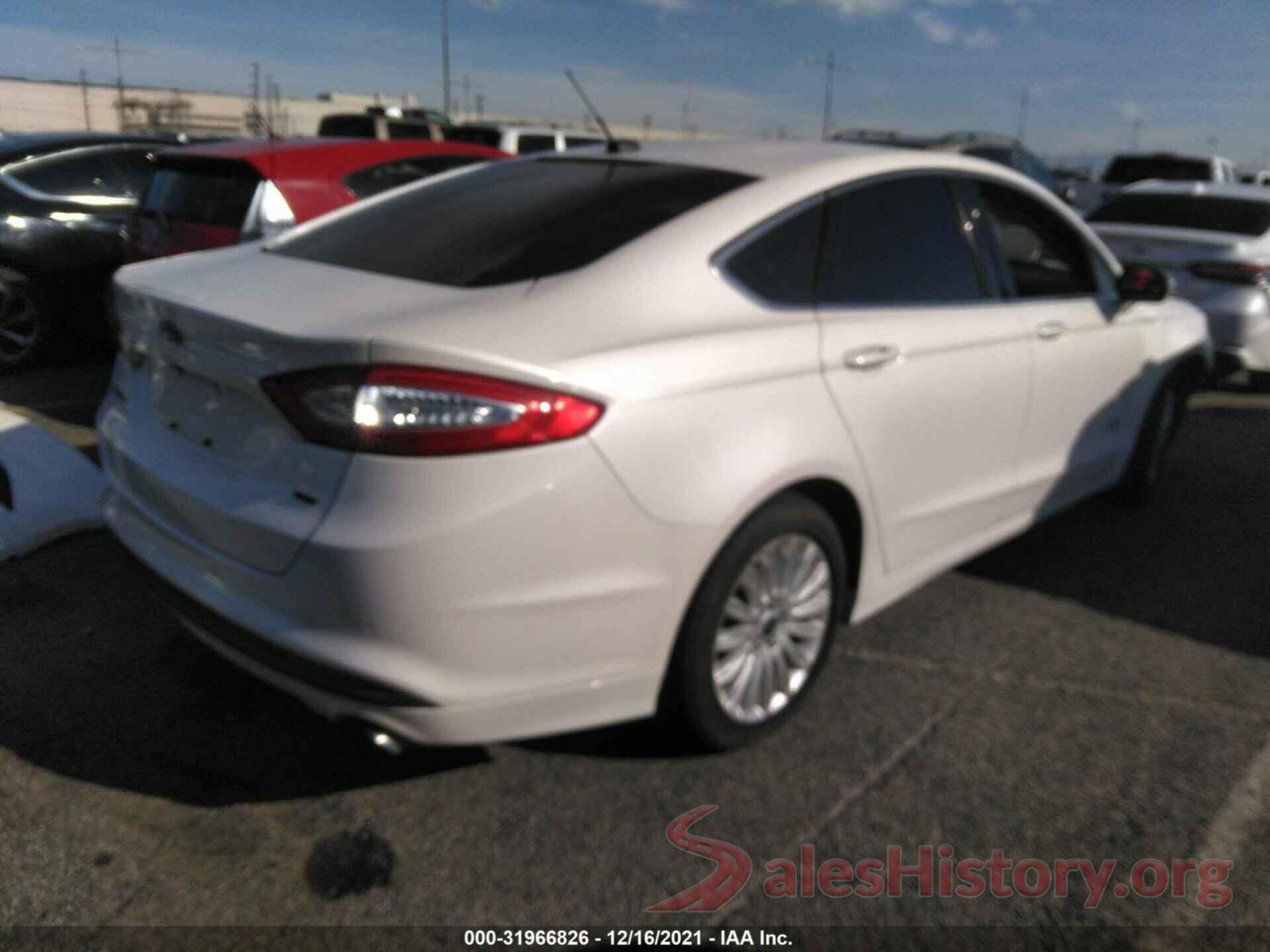 3FA6P0PU6GR302522 2016 FORD FUSION ENERGI