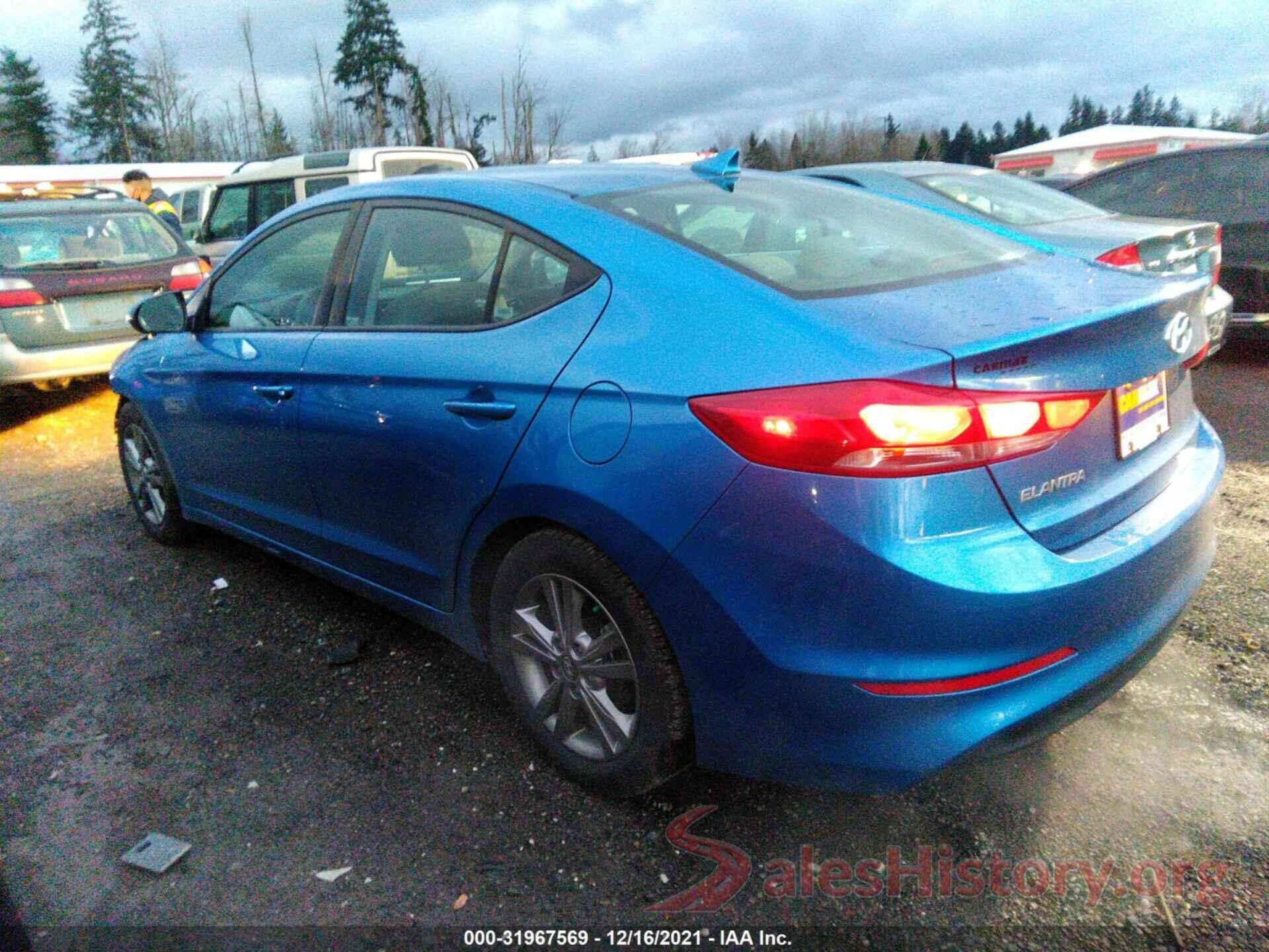 5NPD84LF5JH305449 2018 HYUNDAI ELANTRA