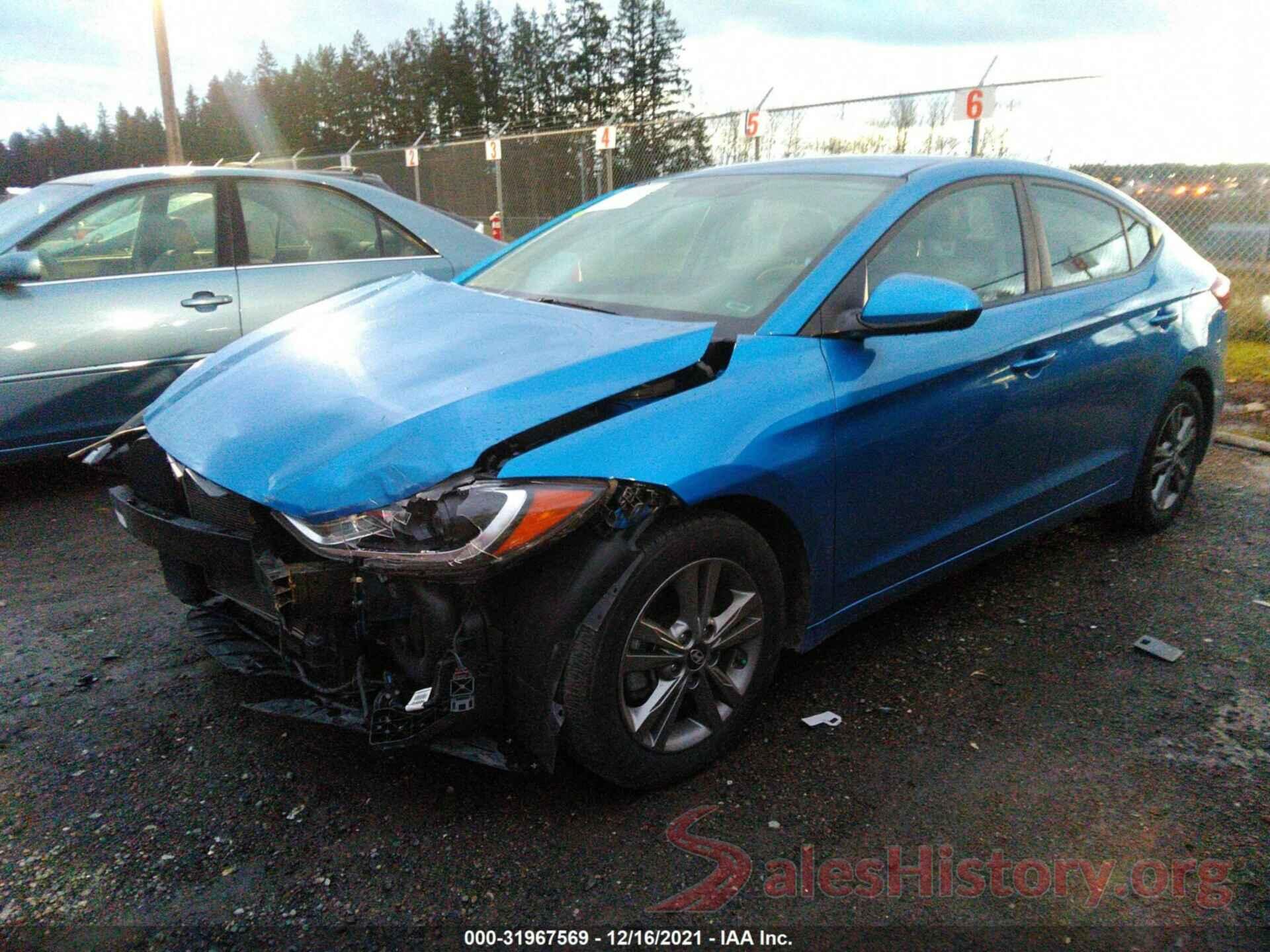 5NPD84LF5JH305449 2018 HYUNDAI ELANTRA