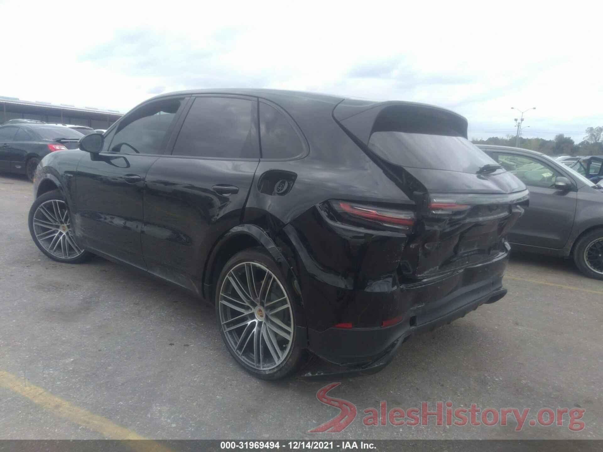 WP1AE2AY8KDA50421 2019 PORSCHE CAYENNE