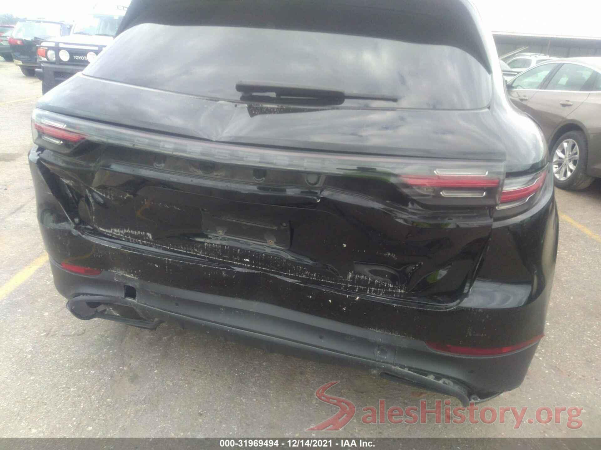 WP1AE2AY8KDA50421 2019 PORSCHE CAYENNE