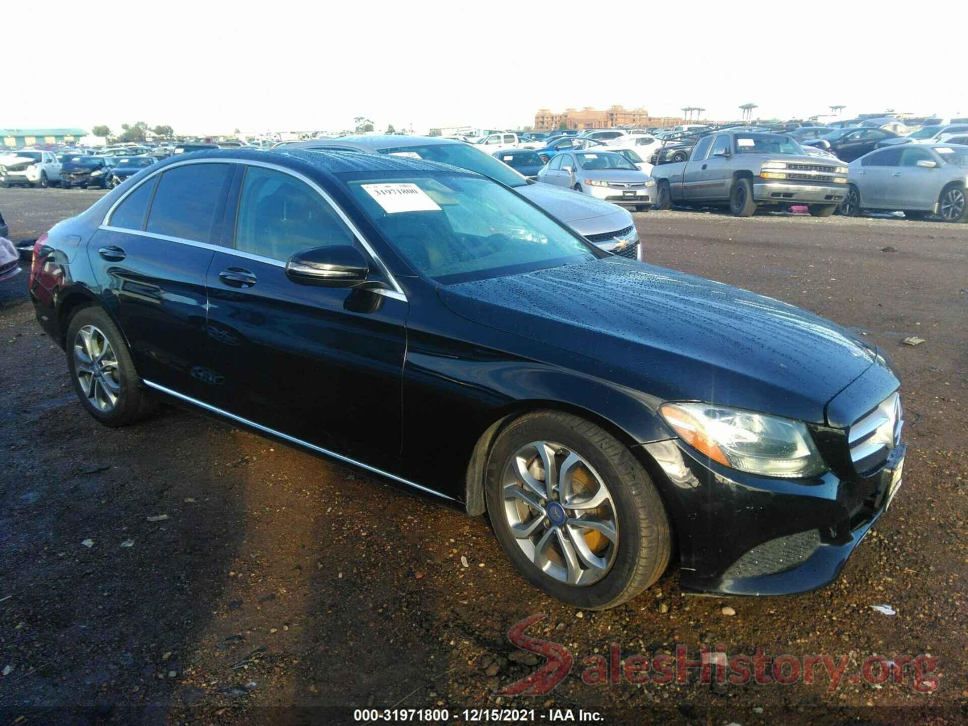 55SWF4JB1GU172189 2016 MERCEDES-BENZ C-CLASS