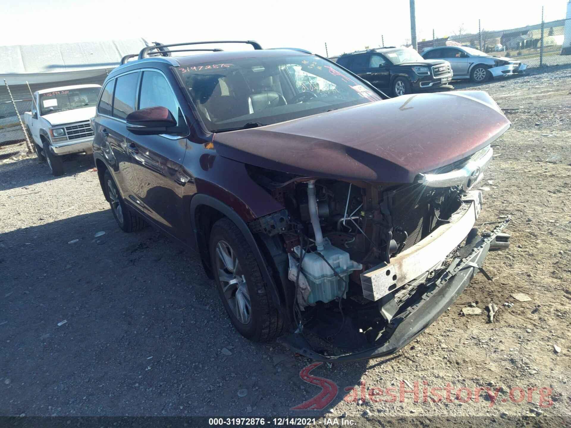 5TDJKRFH8FS181239 2015 TOYOTA HIGHLANDER