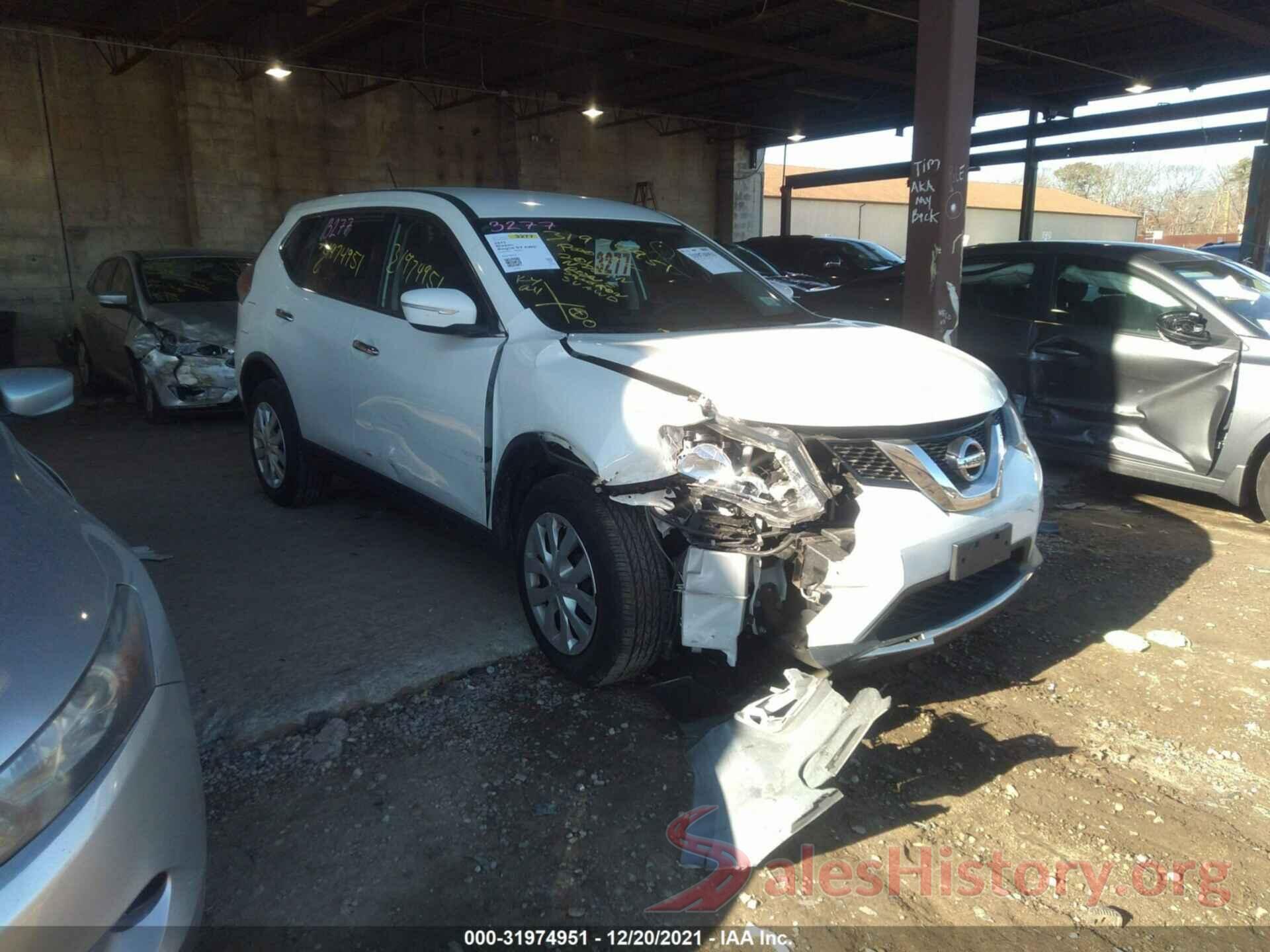 KNMAT2MVXFP577485 2015 NISSAN ROGUE