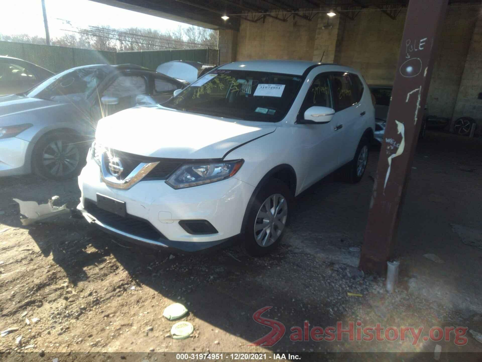 KNMAT2MVXFP577485 2015 NISSAN ROGUE