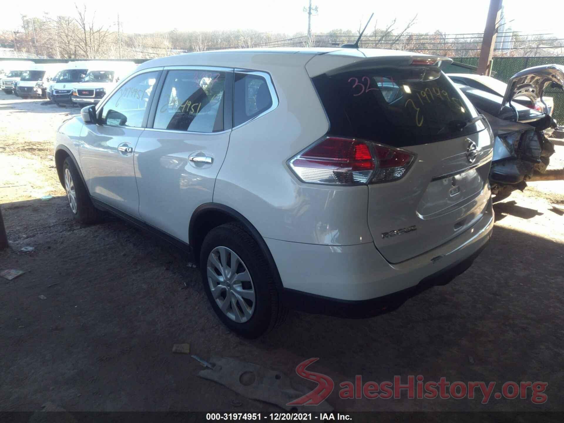 KNMAT2MVXFP577485 2015 NISSAN ROGUE