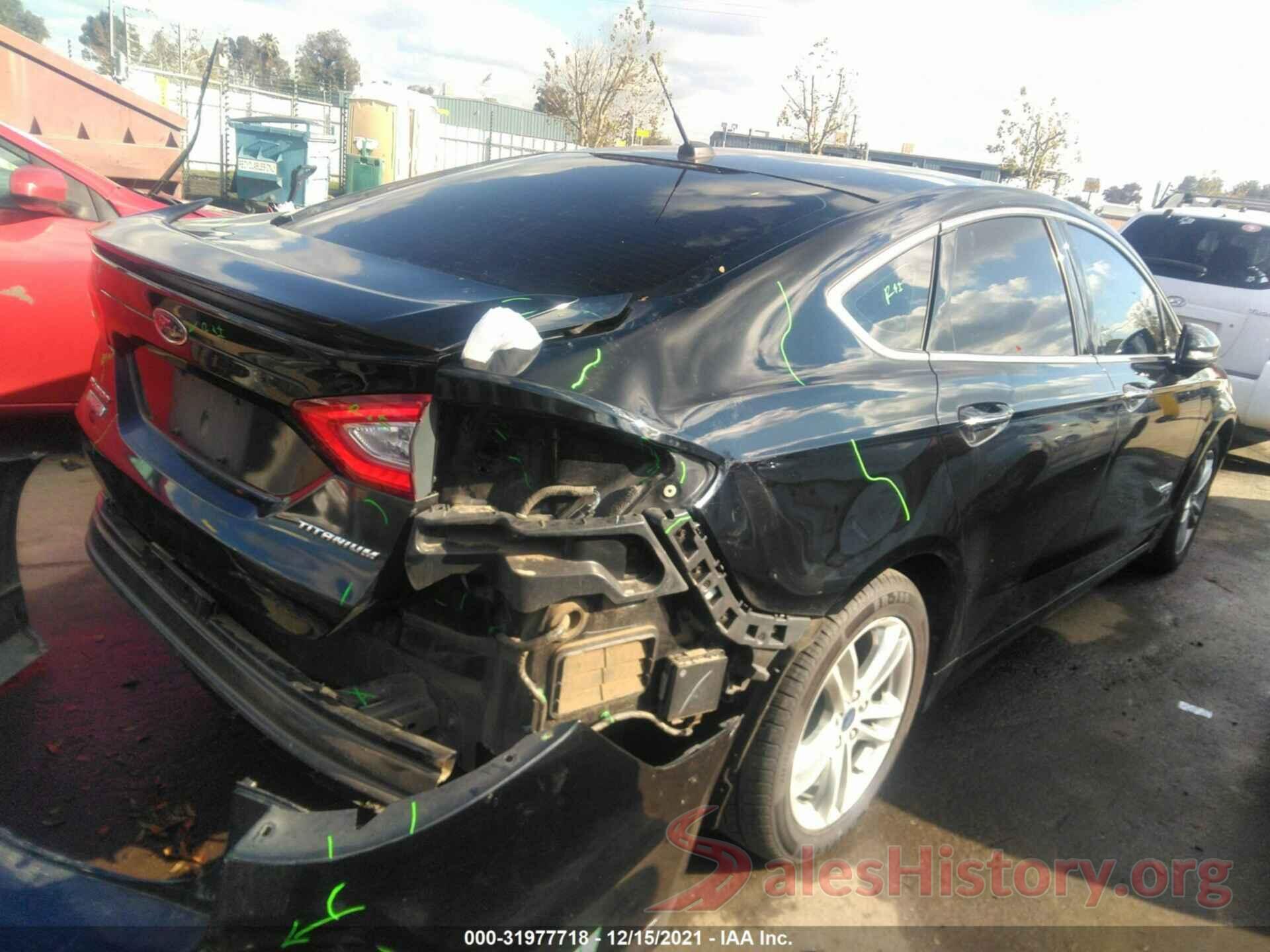 3FA6P0SU5GR241610 2016 FORD FUSION ENERGI