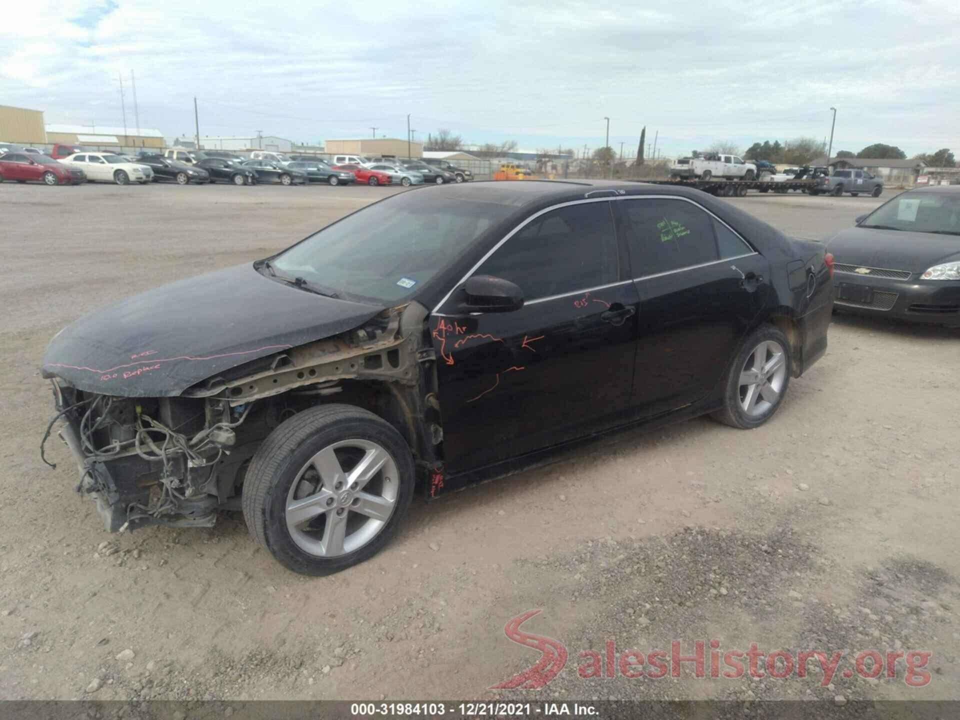 4T1BF1FKXDU709096 2013 TOYOTA CAMRY