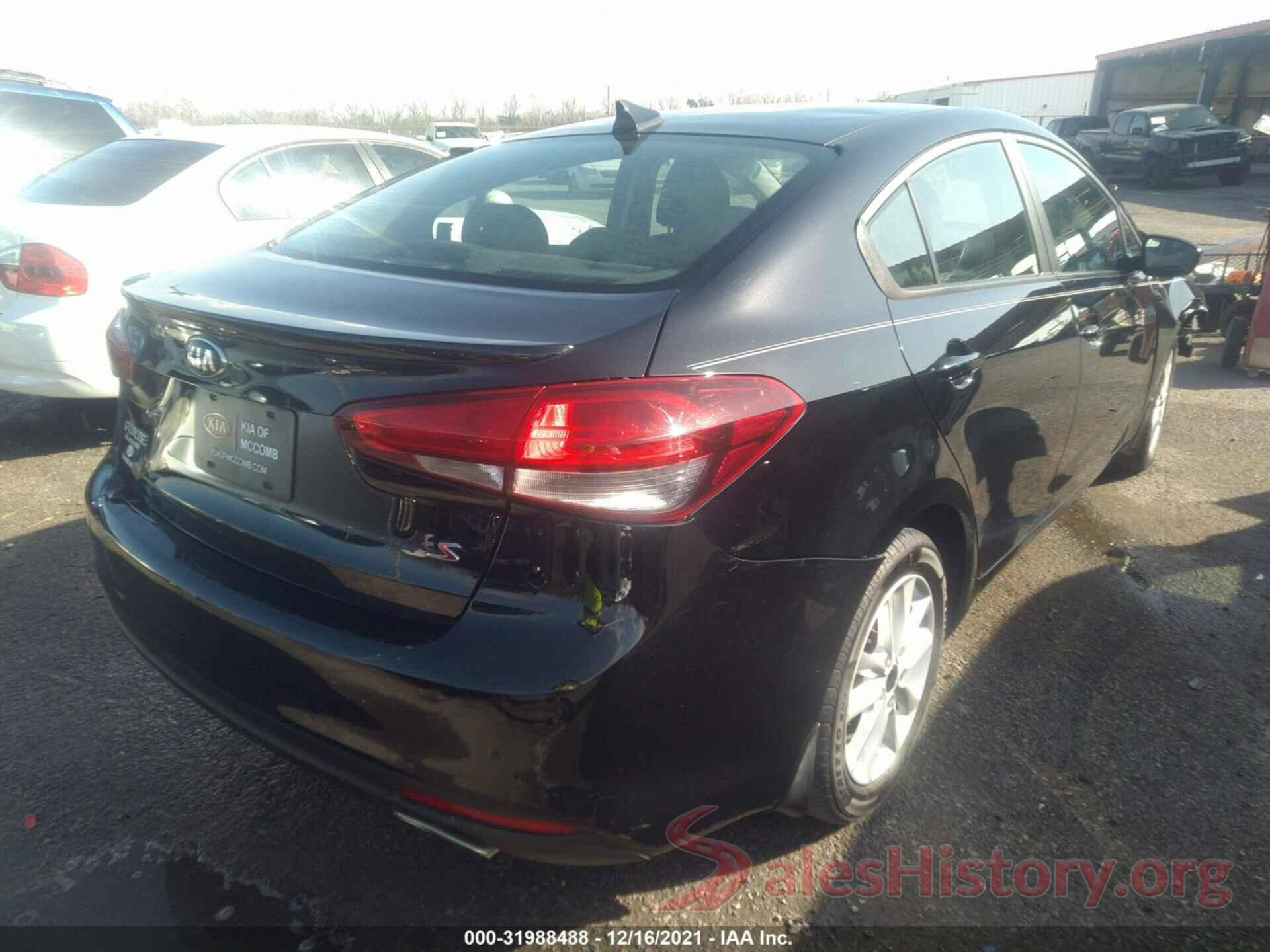 3KPFL4A7XHE010798 2017 KIA FORTE