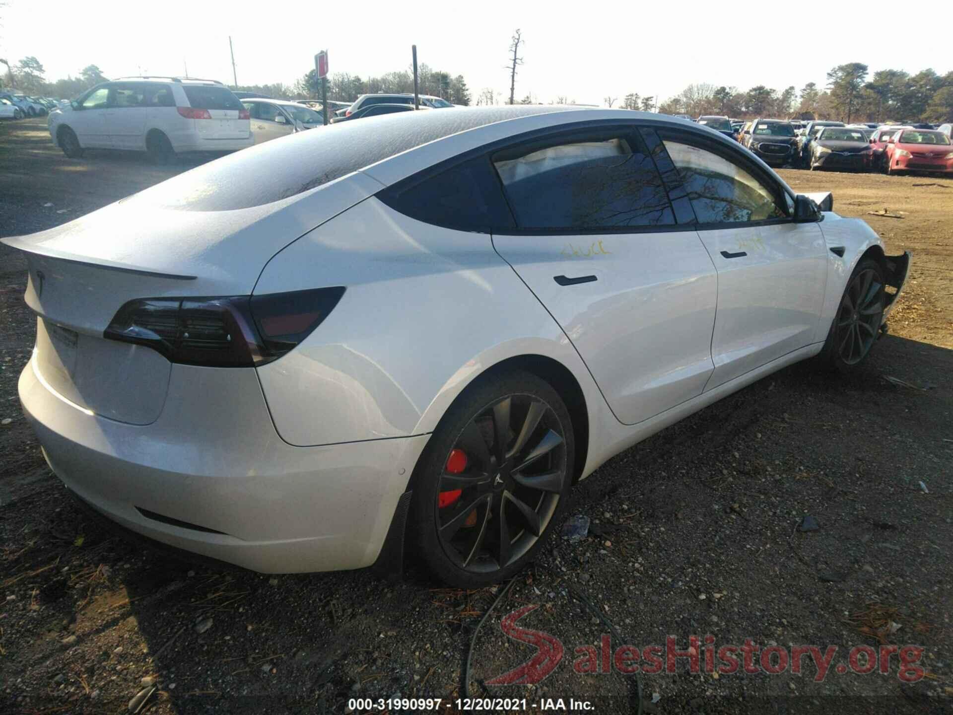 5YJ3E1EC9LF719261 2020 TESLA MODEL 3