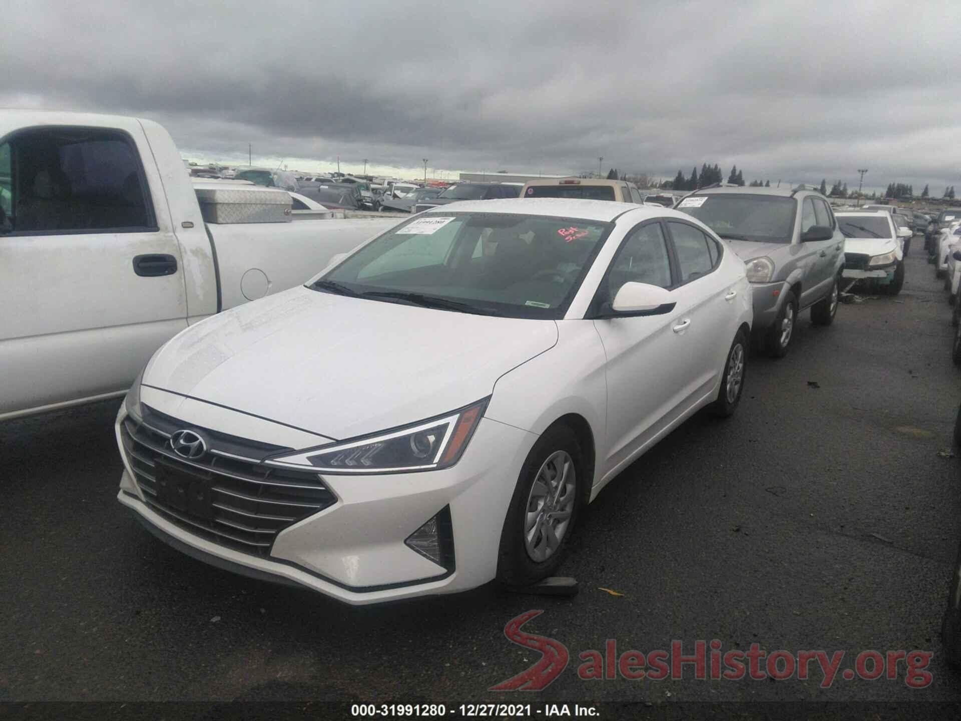 5NPD74LF7KH447158 2019 HYUNDAI ELANTRA