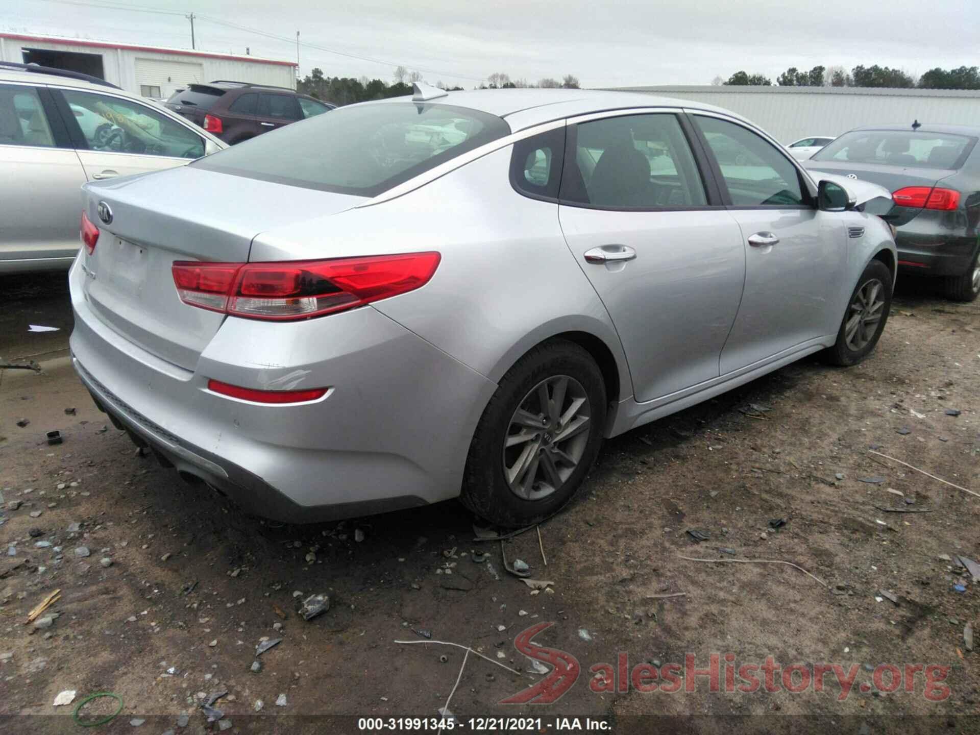 5XXGT4L39KG287617 2019 KIA OPTIMA