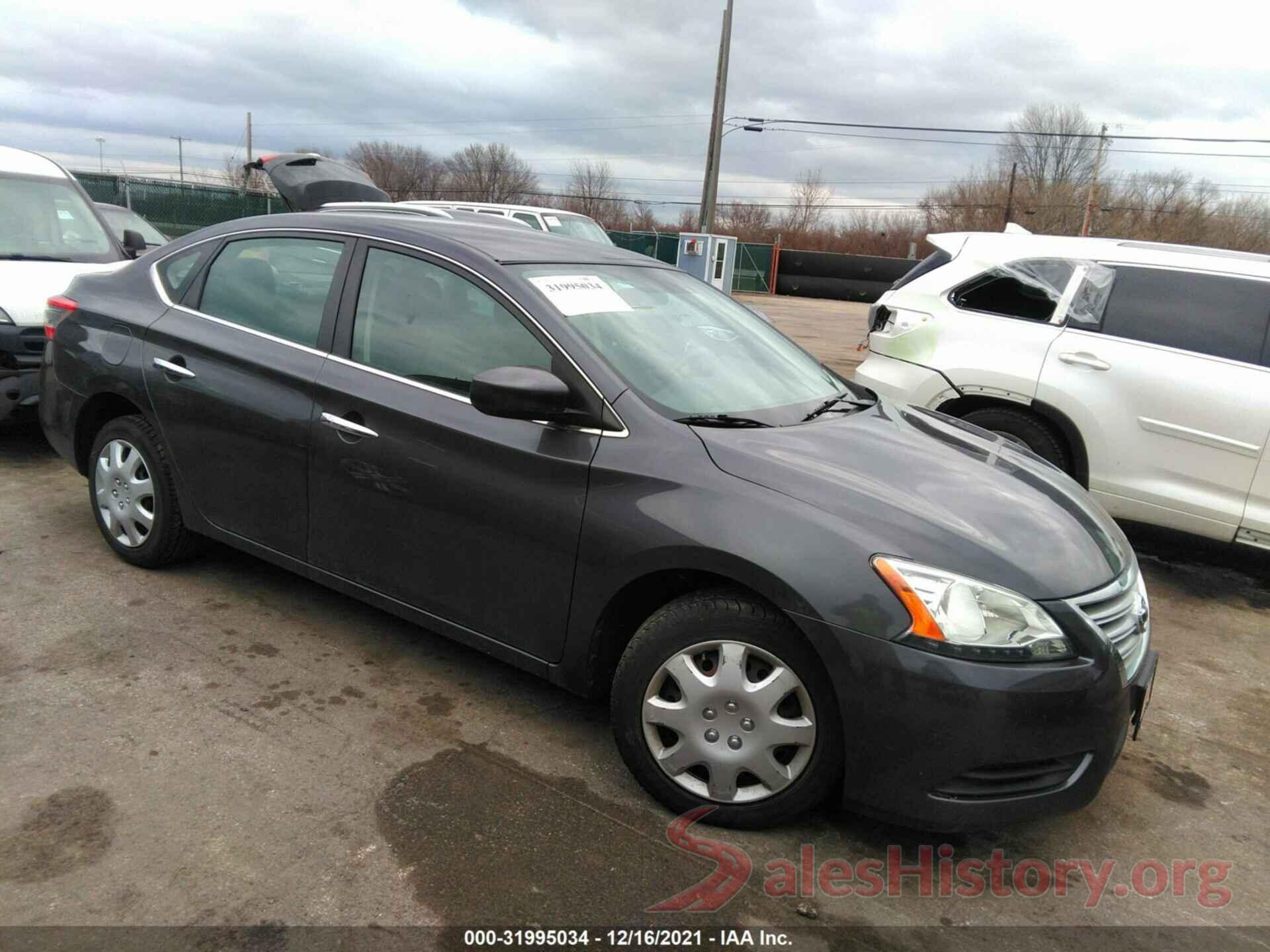 3N1AB7AP9FL664749 2015 NISSAN SENTRA