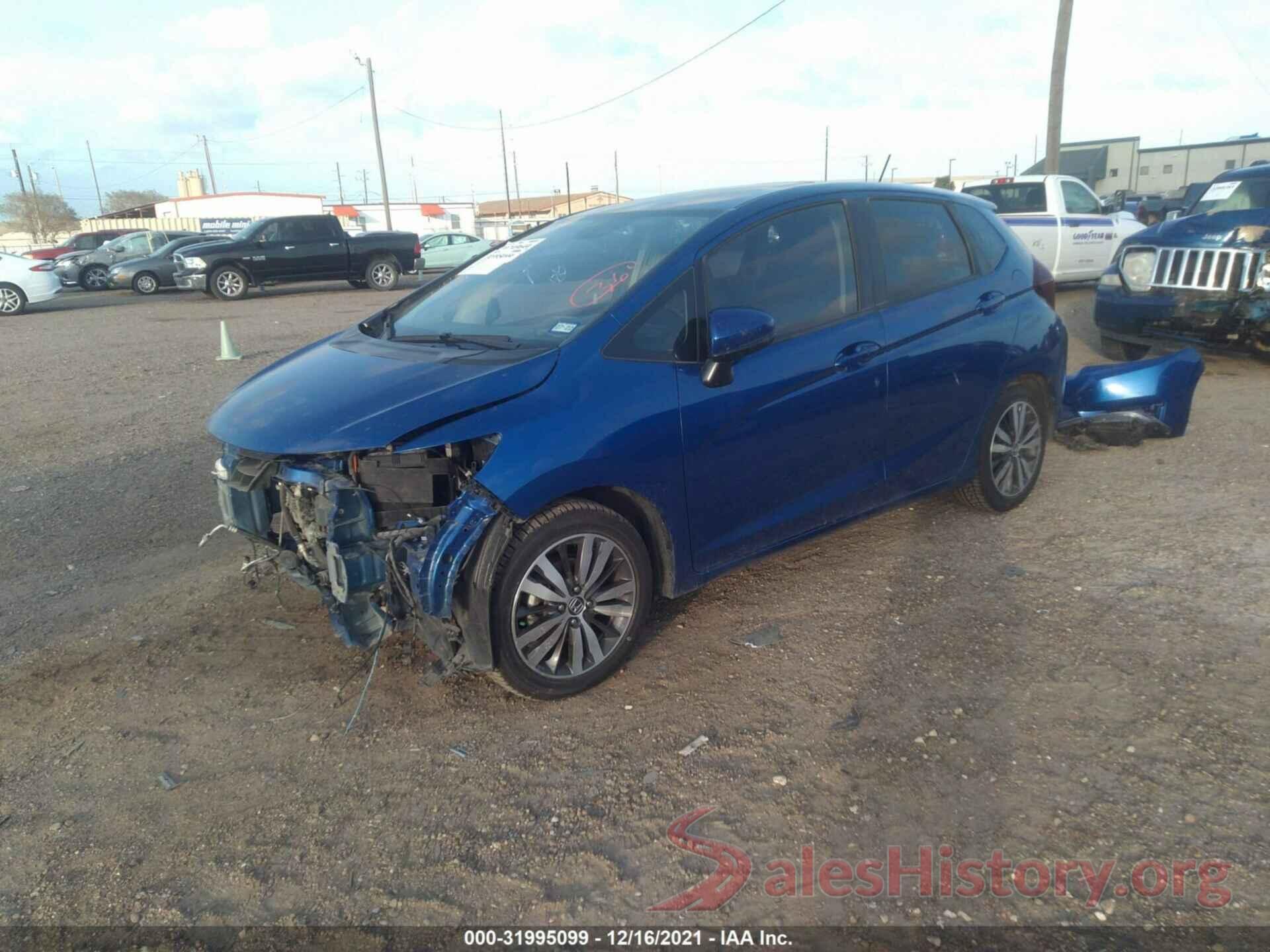 JHMGK5H7XHS008337 2017 HONDA FIT