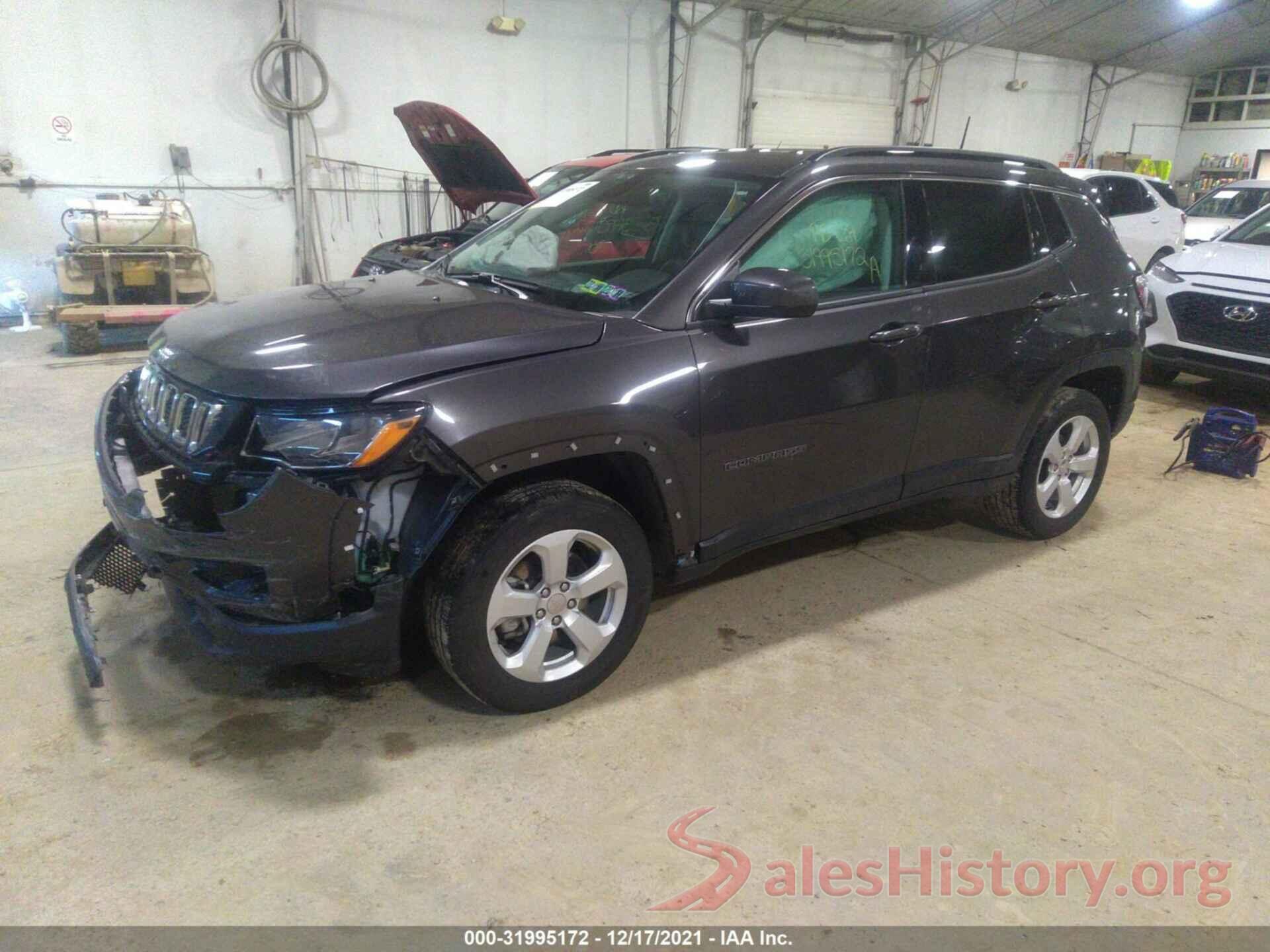 3C4NJDBB3LT137367 2020 JEEP COMPASS