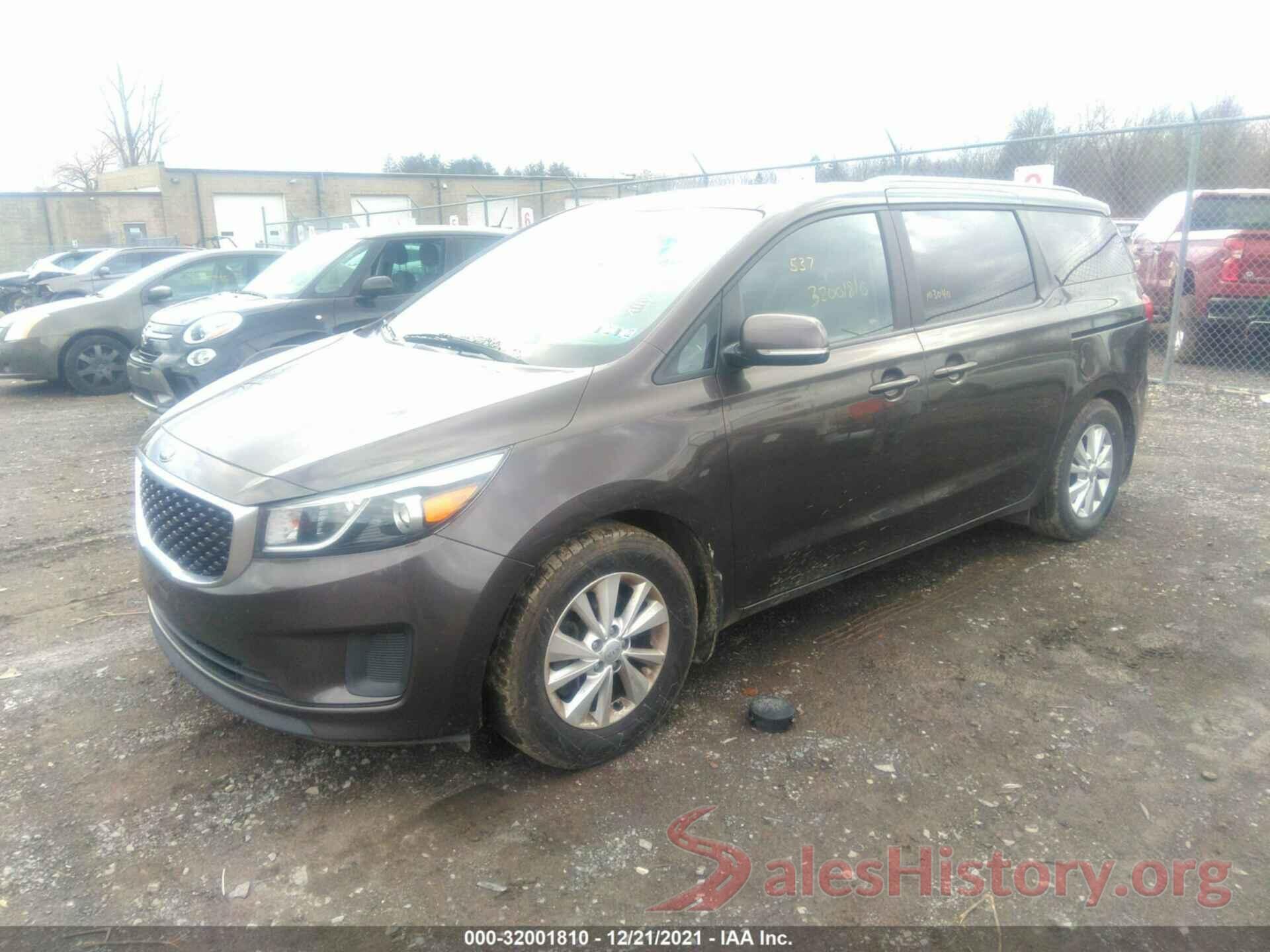 KNDMB5C13G6112344 2016 KIA SEDONA