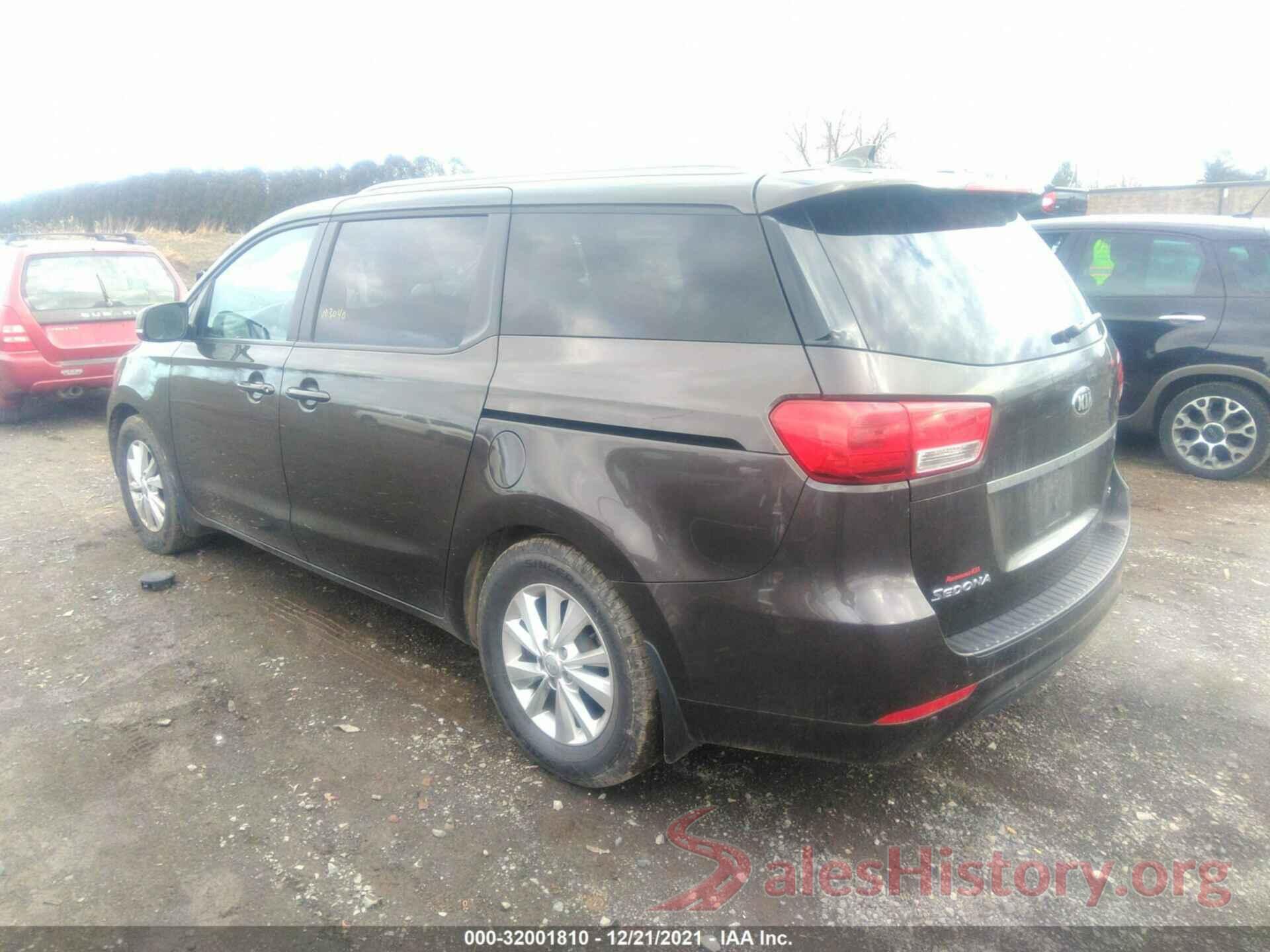 KNDMB5C13G6112344 2016 KIA SEDONA