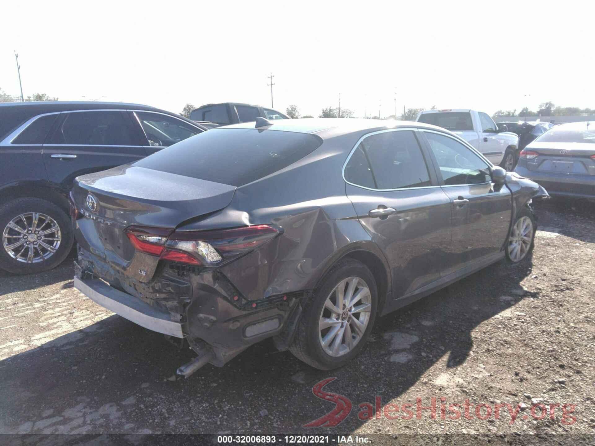 4T1C11AK1MU461119 2021 TOYOTA CAMRY