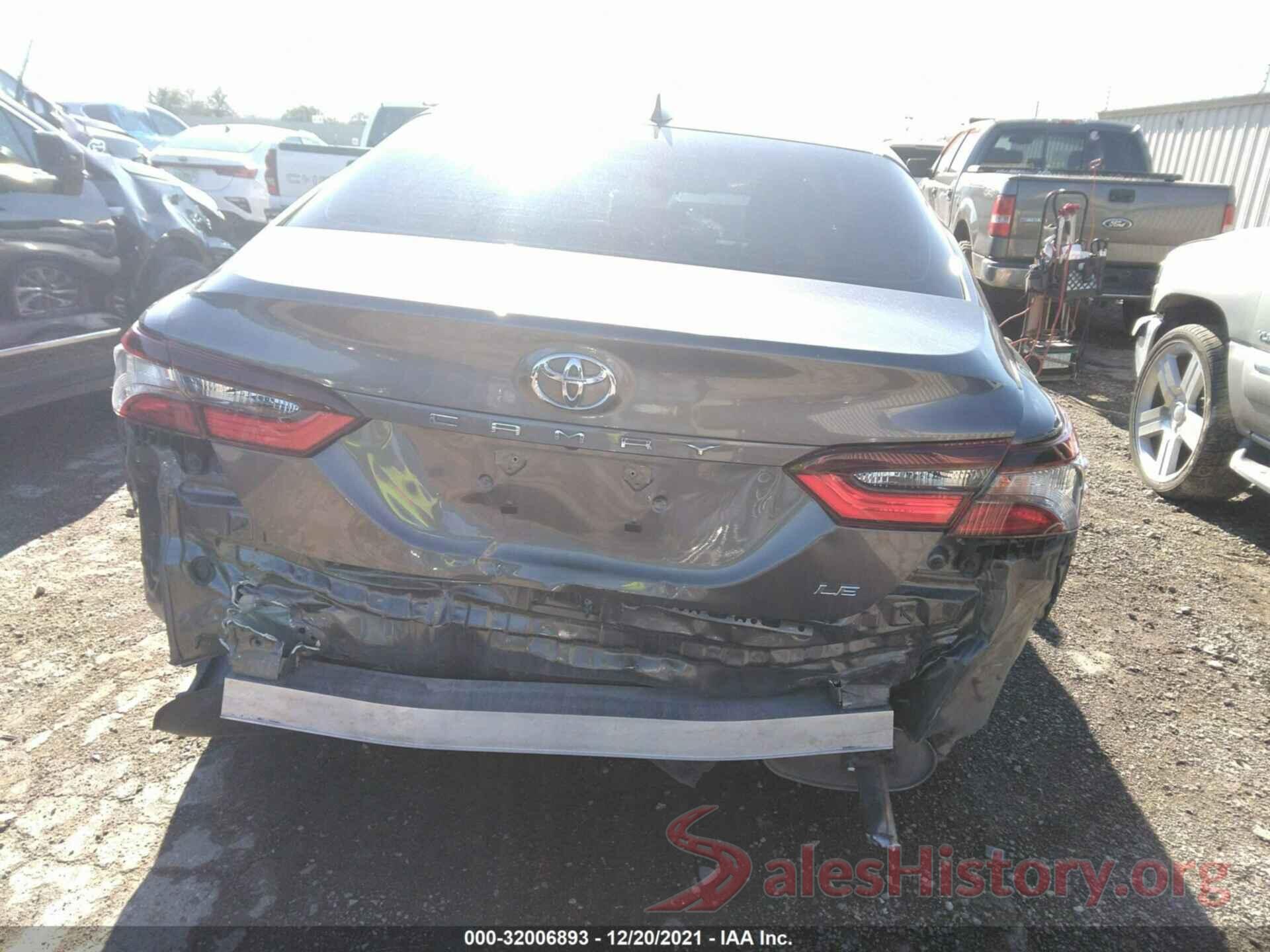 4T1C11AK1MU461119 2021 TOYOTA CAMRY