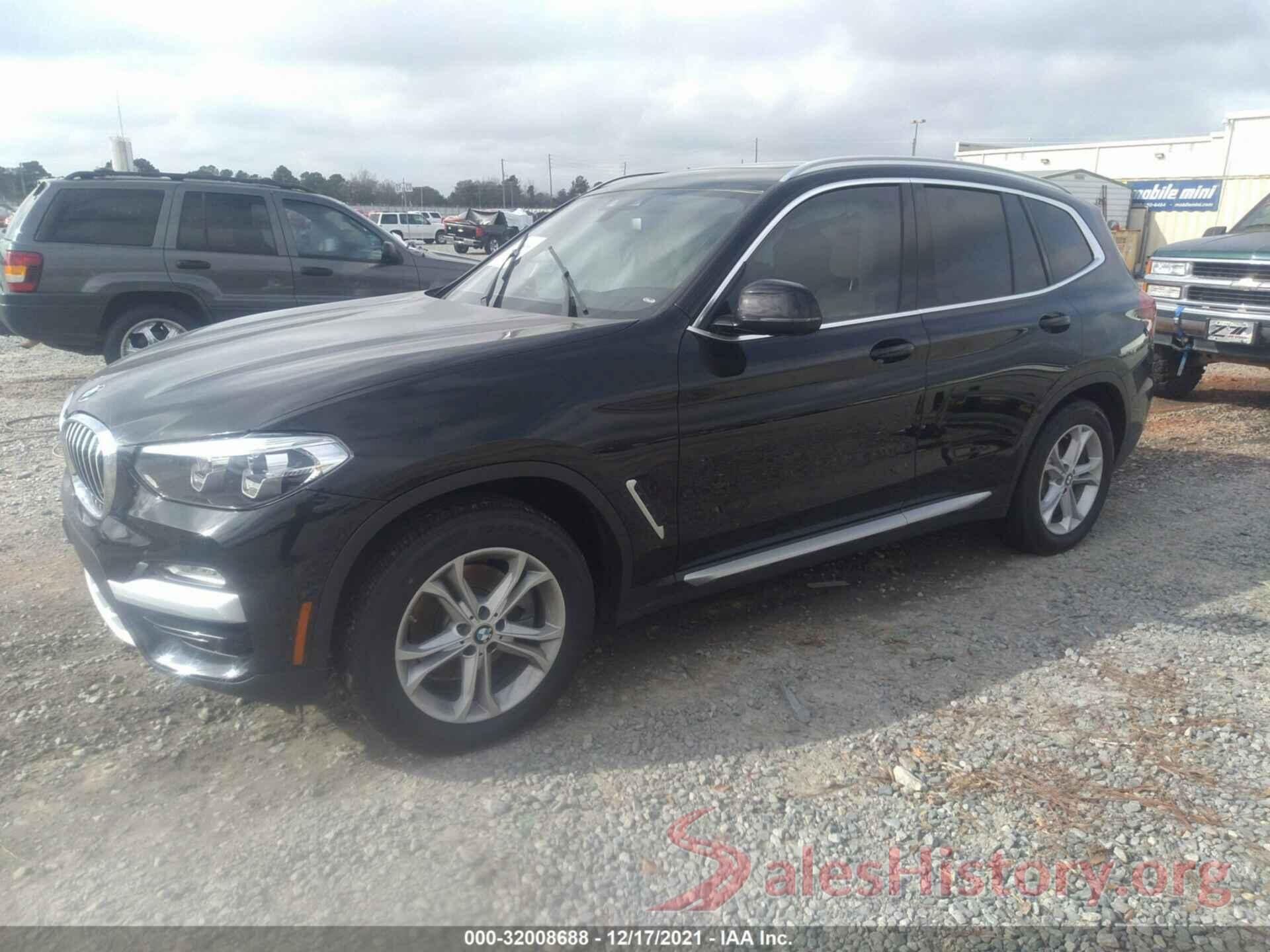 5UXTR7C55KLE96824 2019 BMW X3