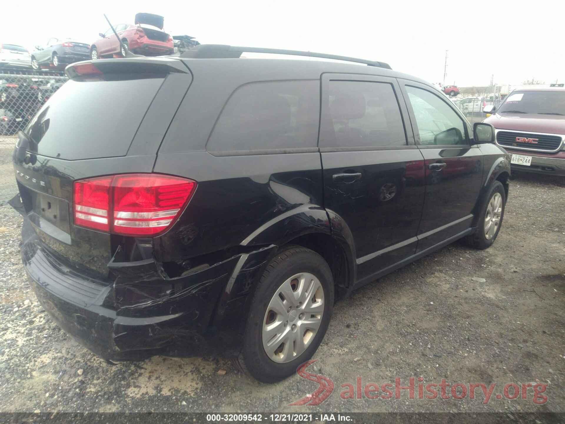 3C4PDCAB0HT709384 2017 DODGE JOURNEY