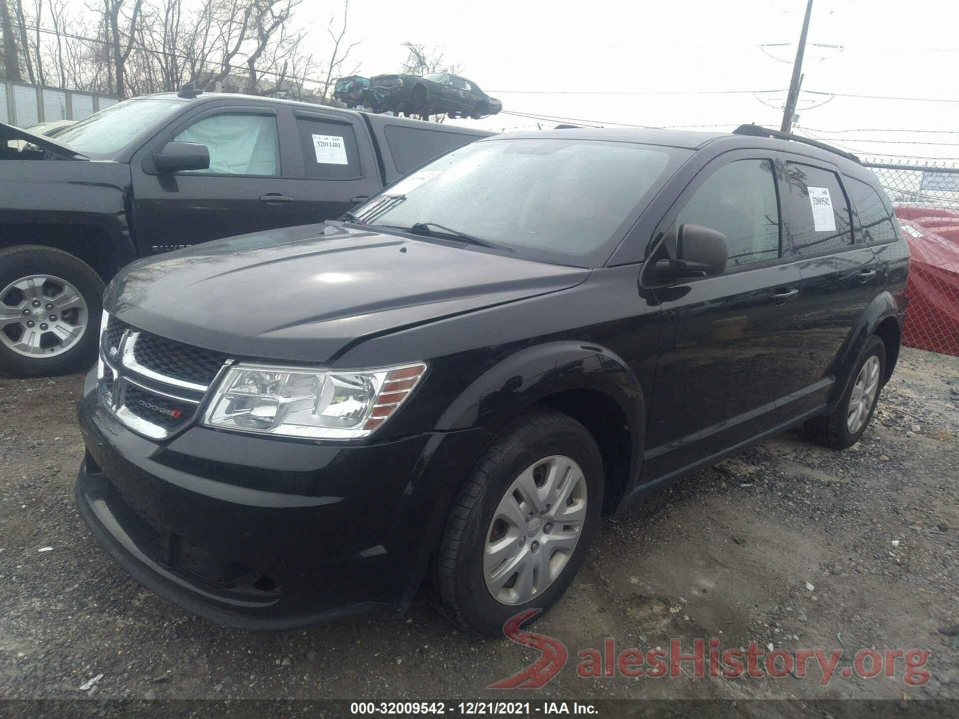 3C4PDCAB0HT709384 2017 DODGE JOURNEY