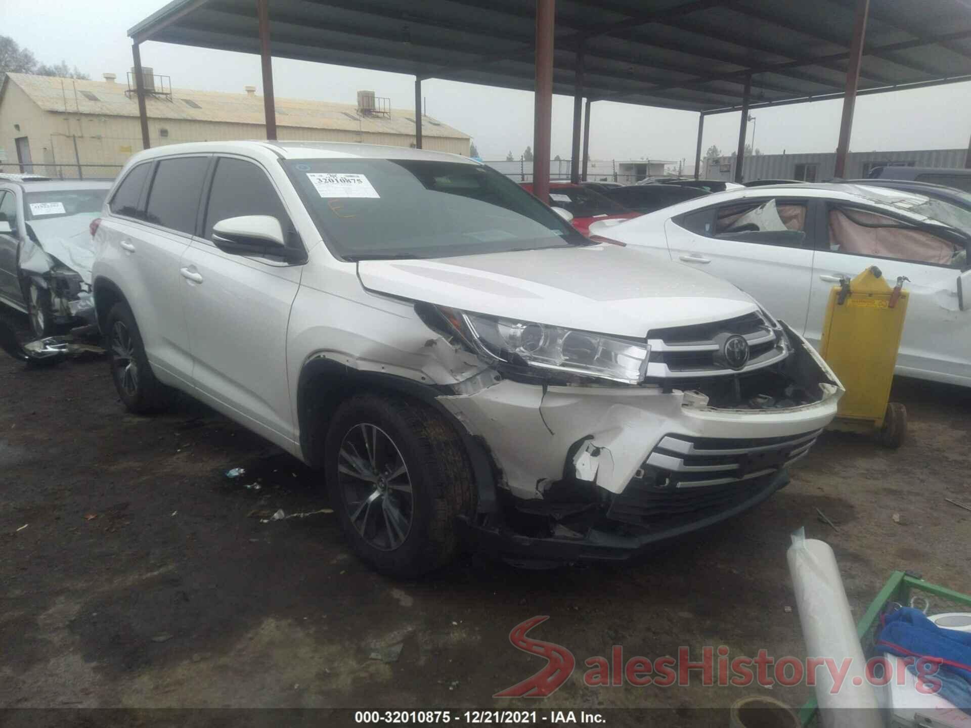 5TDZARFH4JS037248 2018 TOYOTA HIGHLANDER