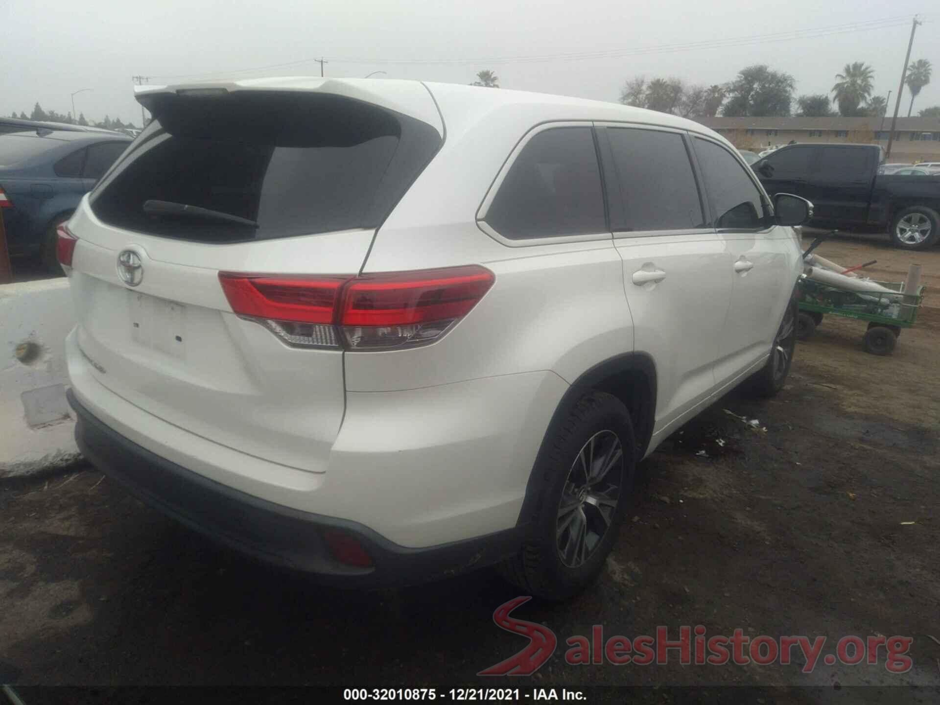 5TDZARFH4JS037248 2018 TOYOTA HIGHLANDER