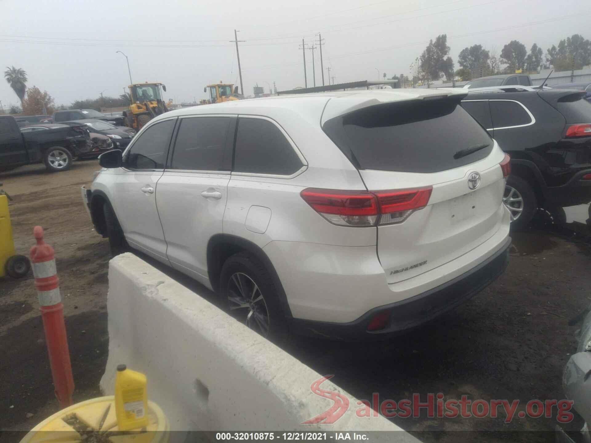 5TDZARFH4JS037248 2018 TOYOTA HIGHLANDER