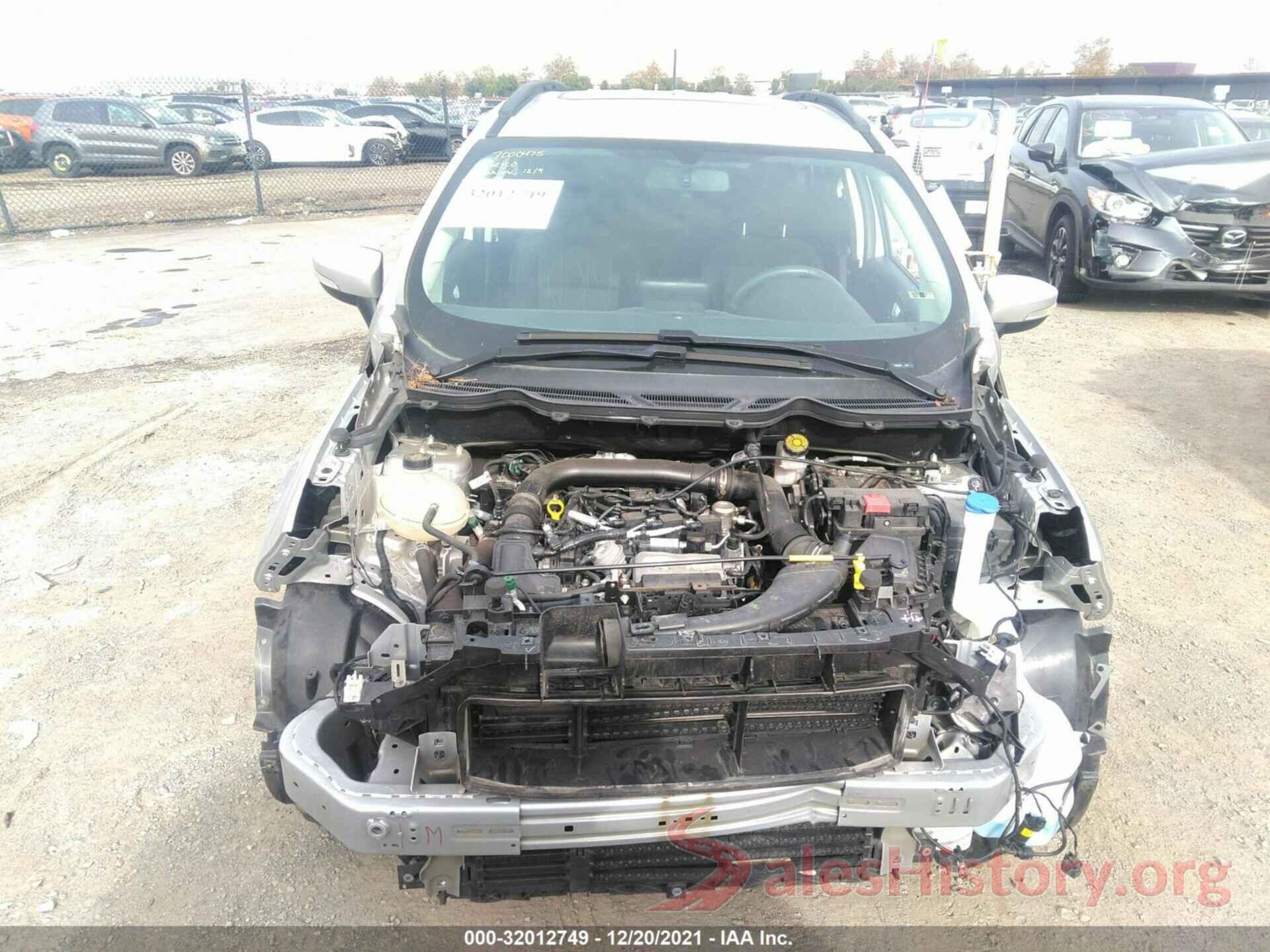 MAJ3S2GE1KC285982 2019 FORD ECOSPORT