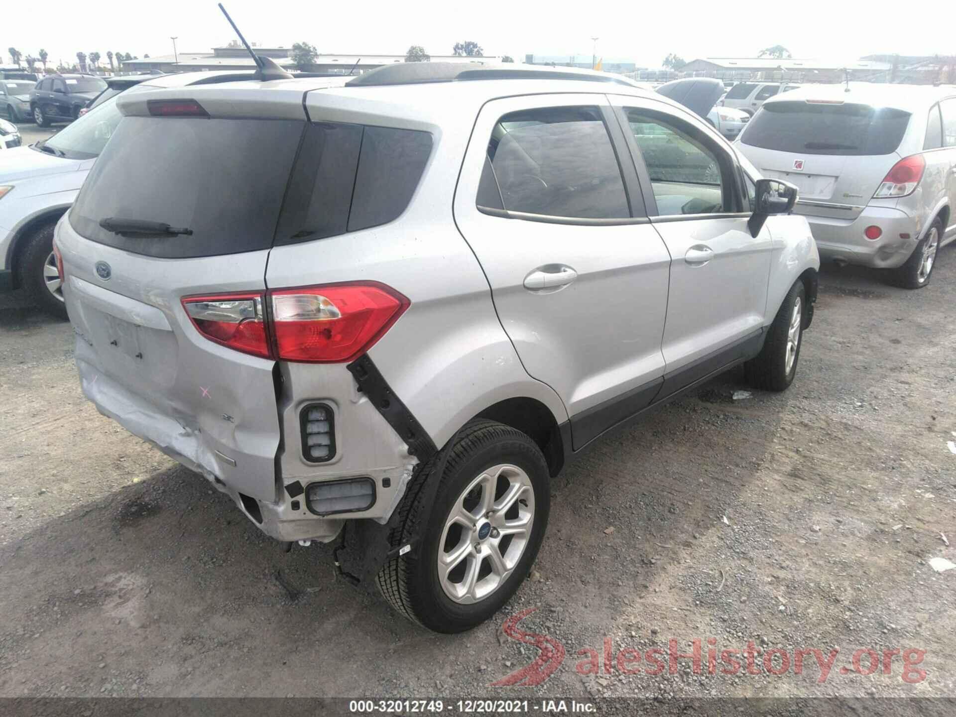 MAJ3S2GE1KC285982 2019 FORD ECOSPORT