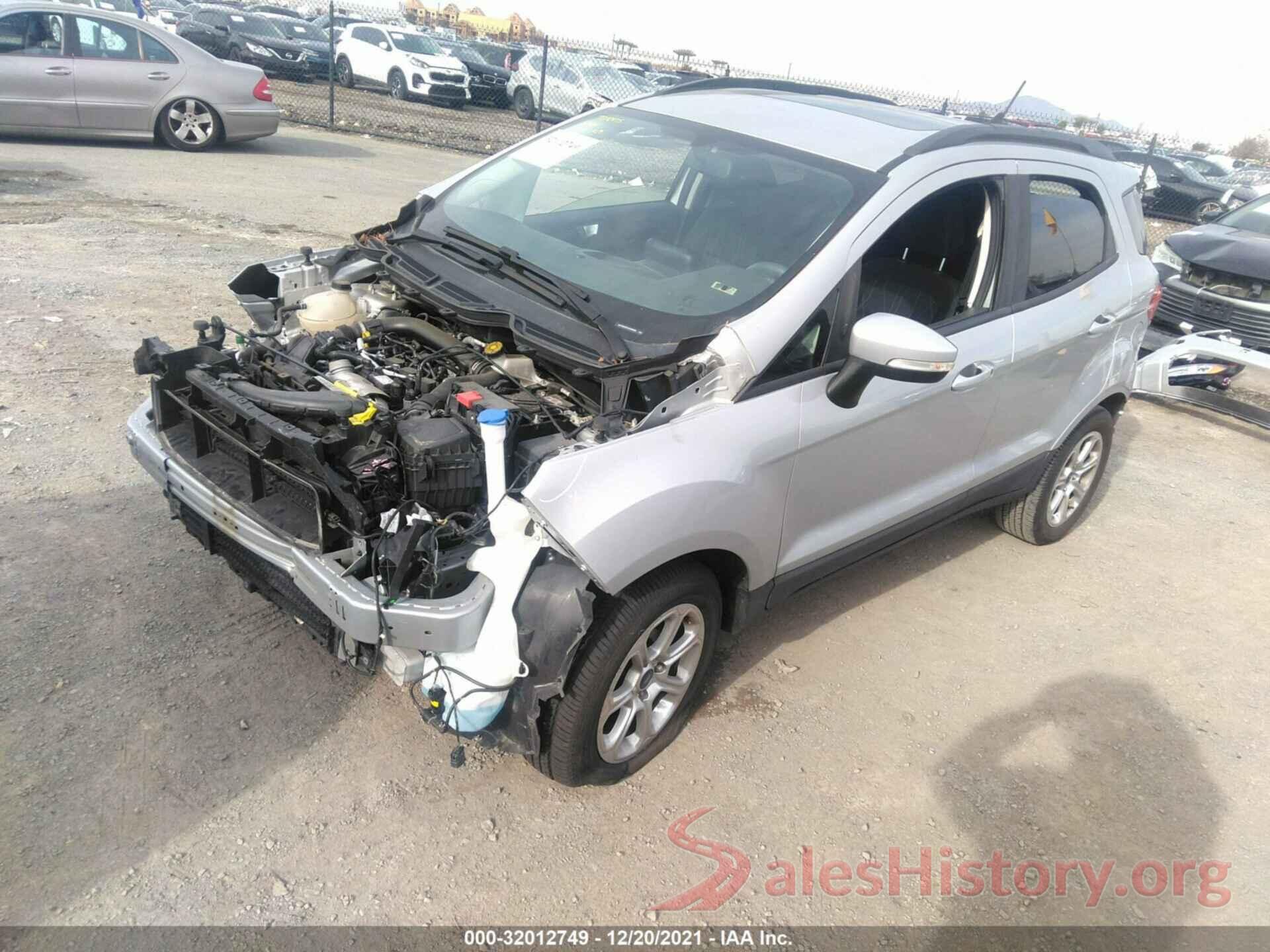 MAJ3S2GE1KC285982 2019 FORD ECOSPORT