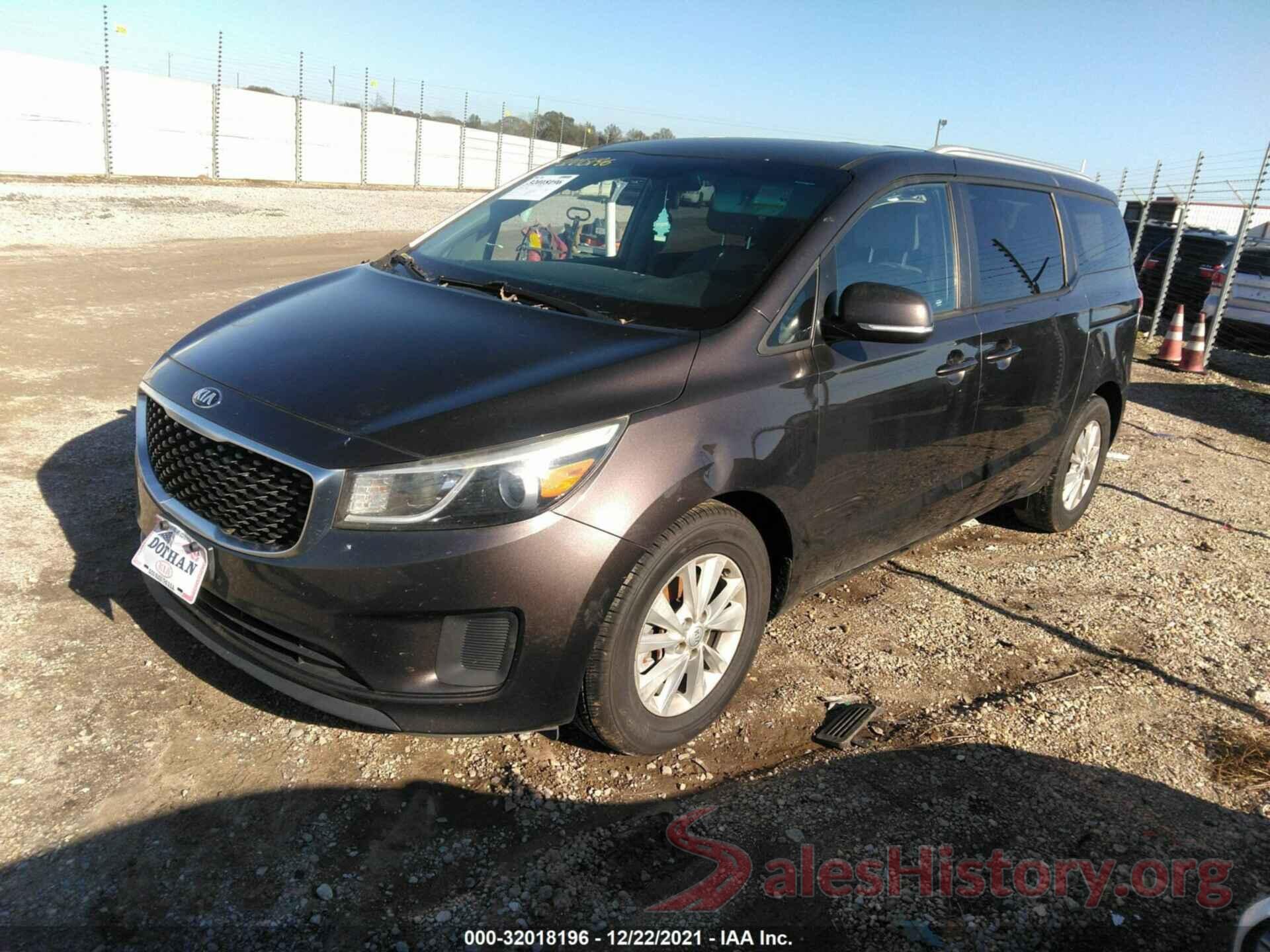 KNDMB5C12G6102615 2016 KIA SEDONA