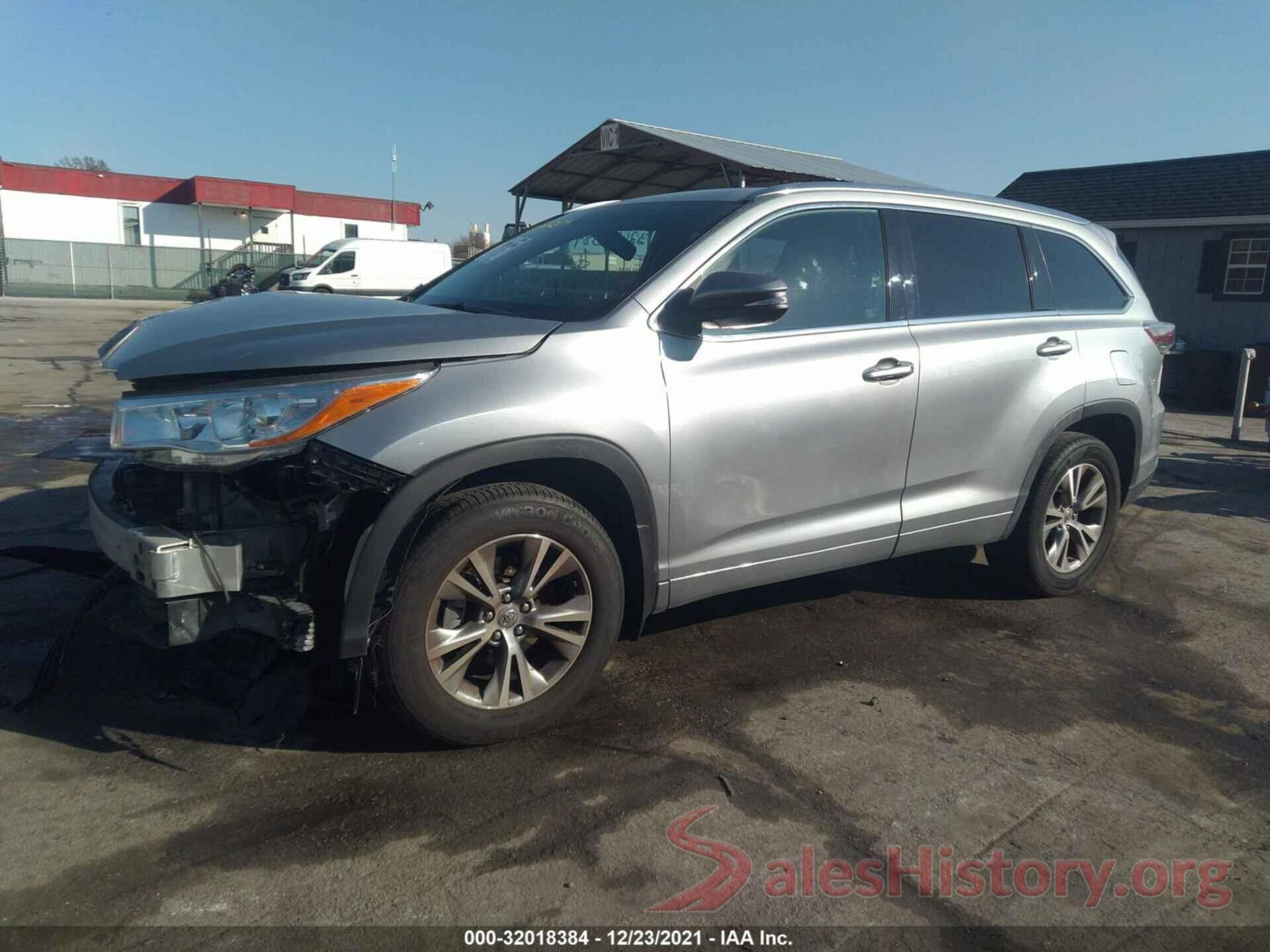 5TDJKRFH8ES043425 2014 TOYOTA HIGHLANDER