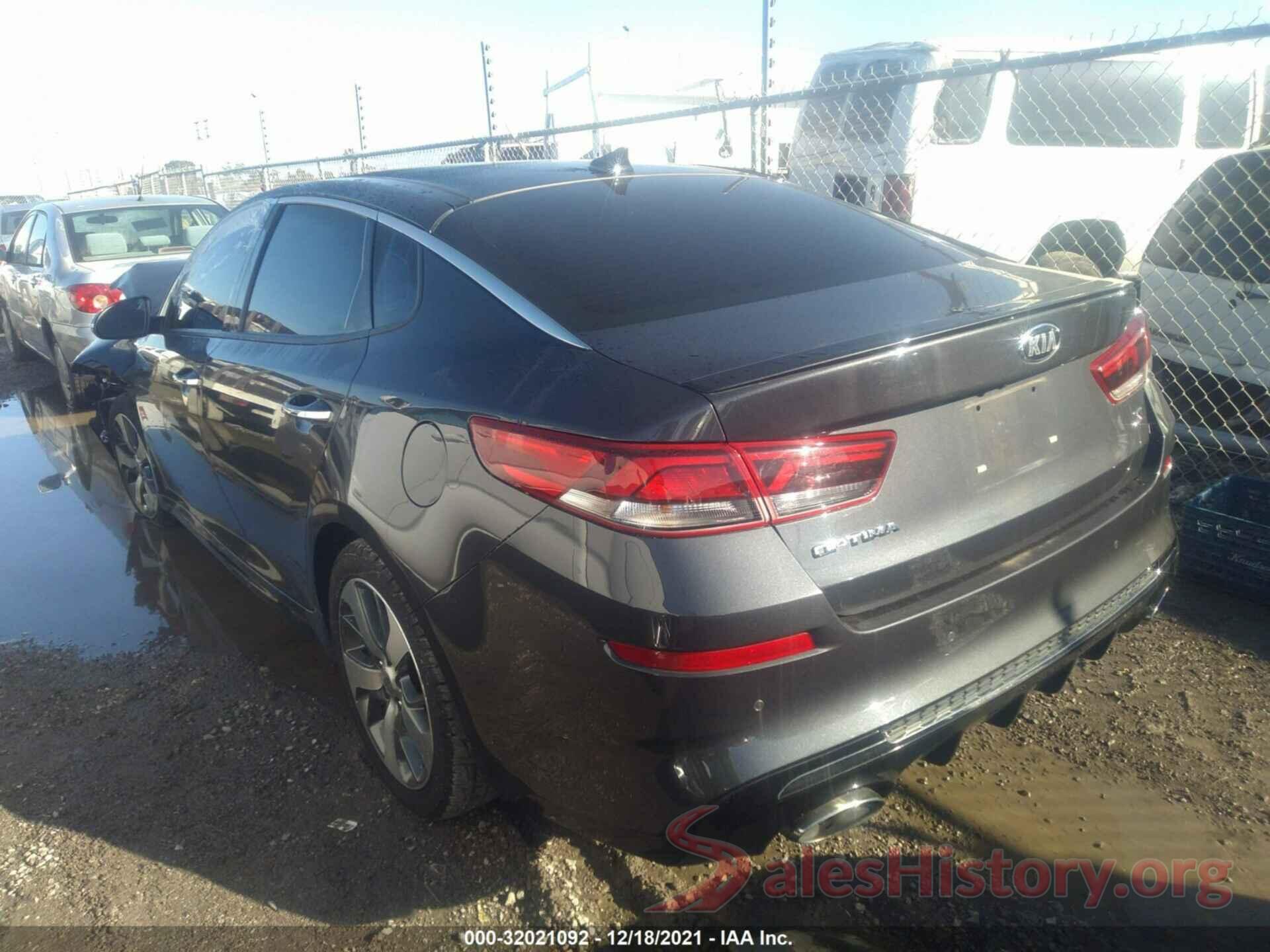 5XXGT4L39KG326920 2019 KIA OPTIMA